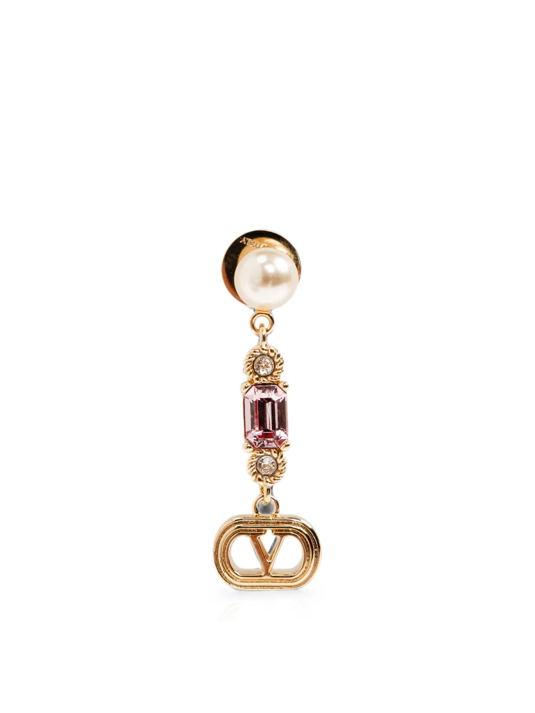 Valentino Garavani VLogo Signature crystal - embellished earrings