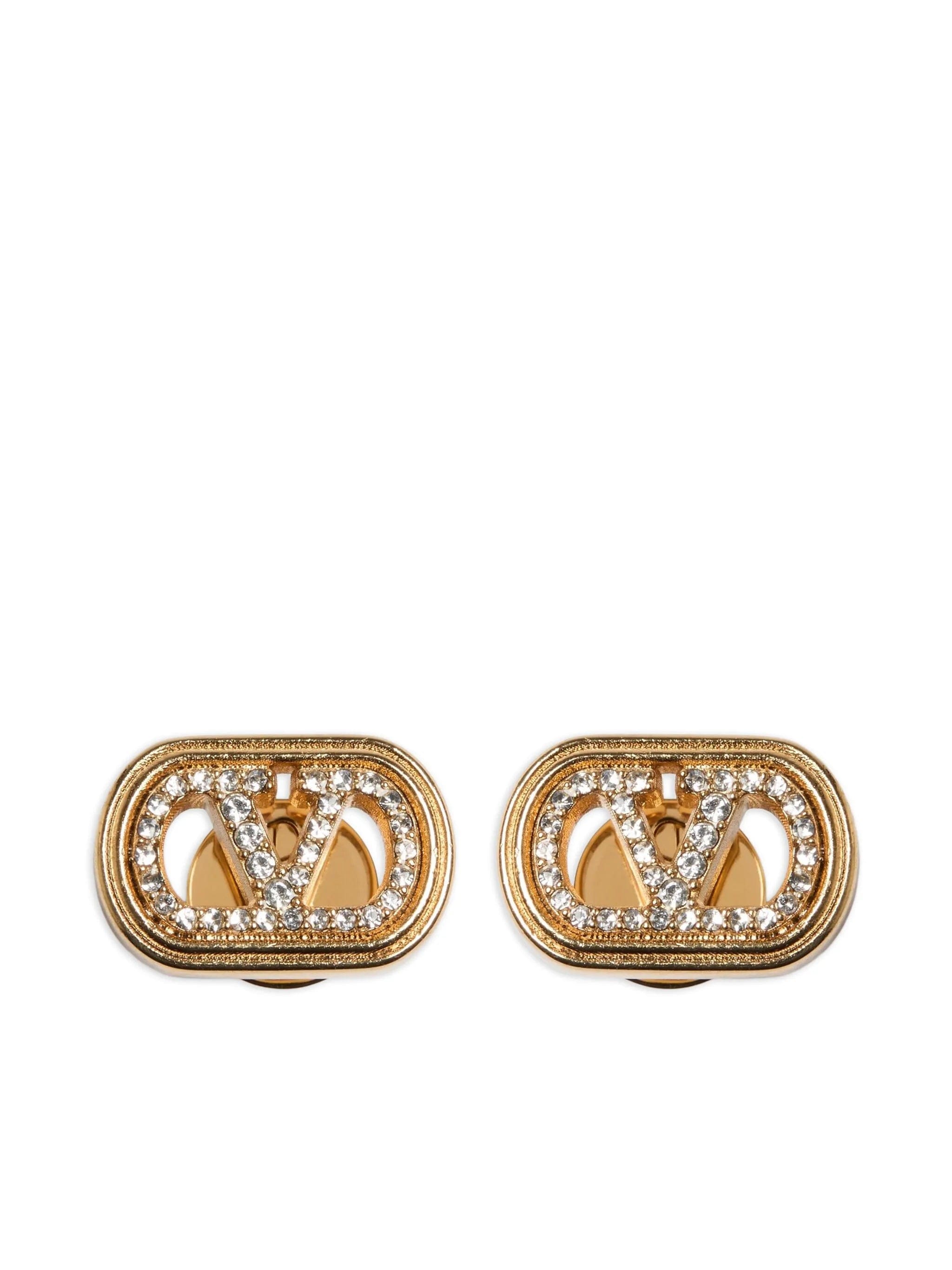 Valentino Garavani Logo Earrings