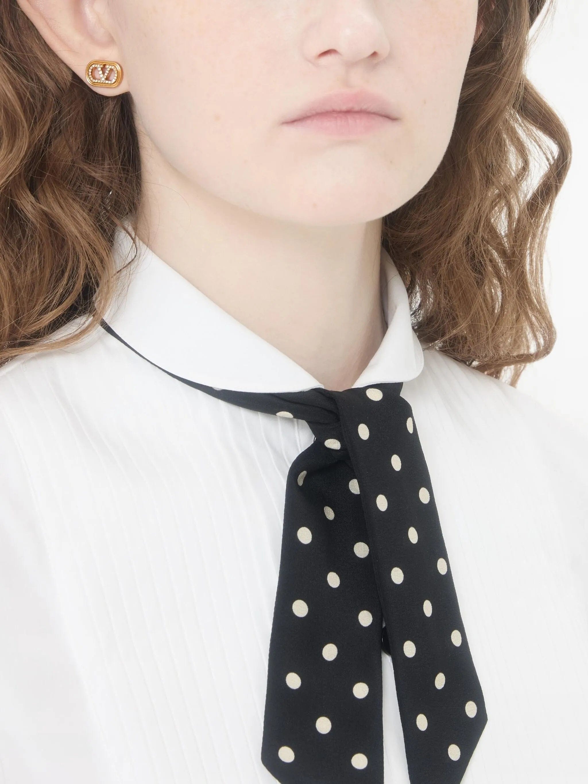 Valentino Garavani Logo Earrings