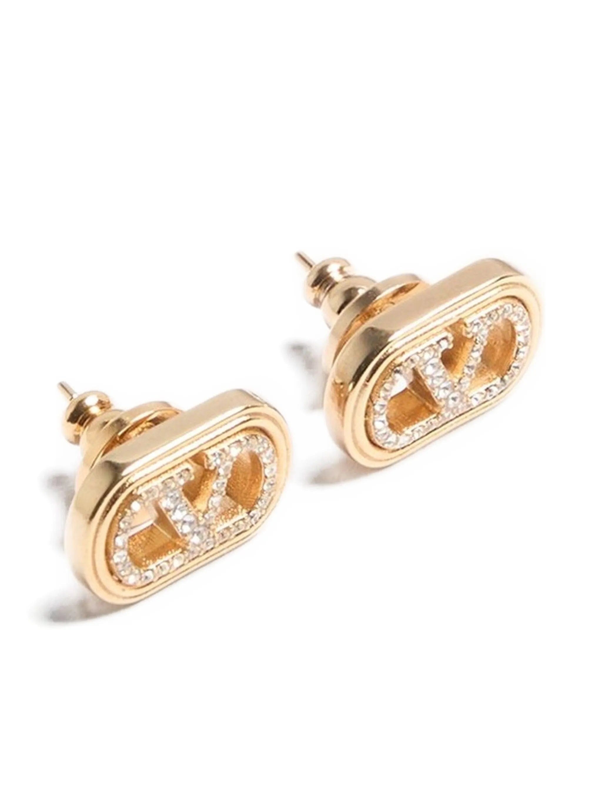 Valentino Garavani Logo Earrings