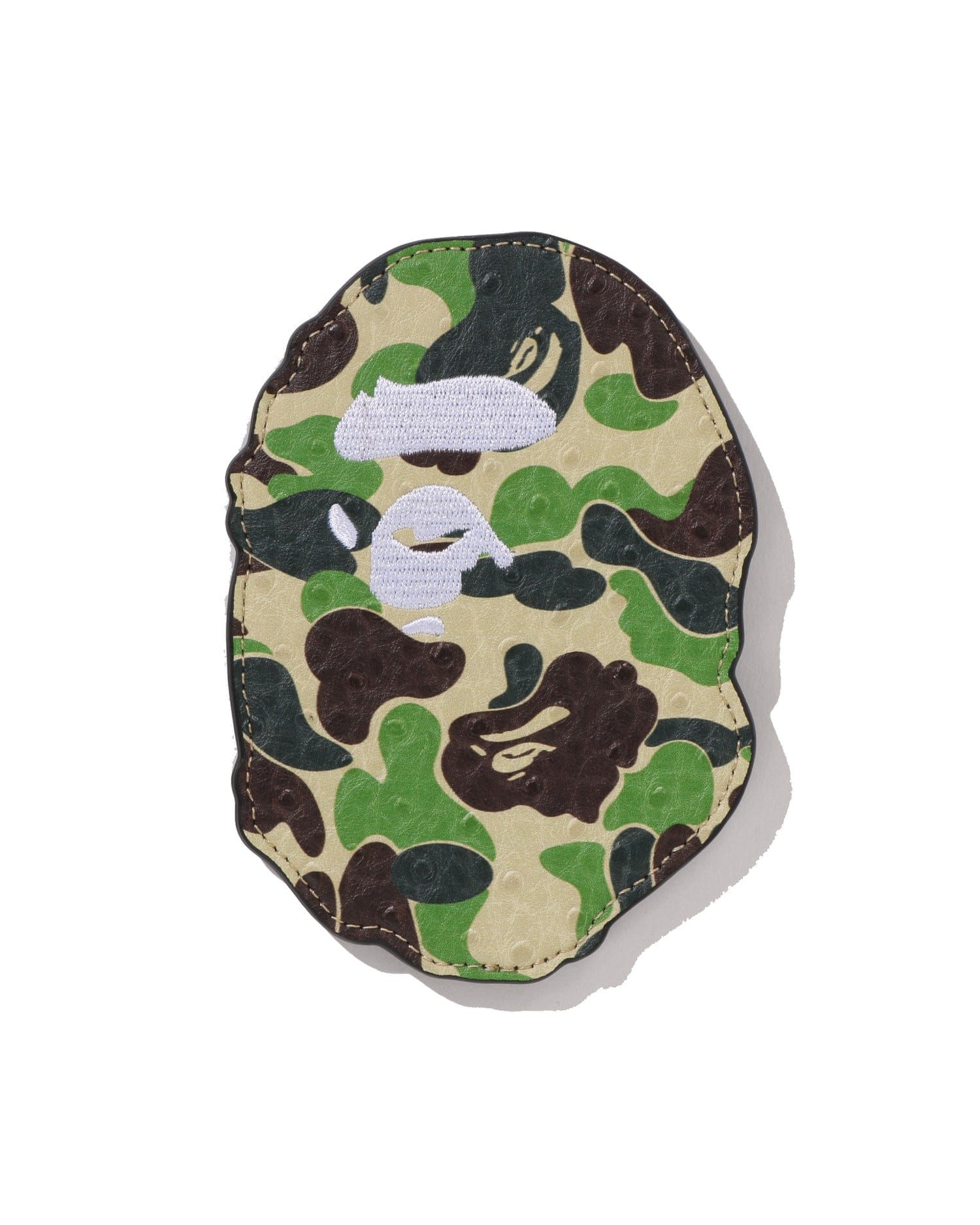 A Bathing APE Abc Camo Ape Head Card Case