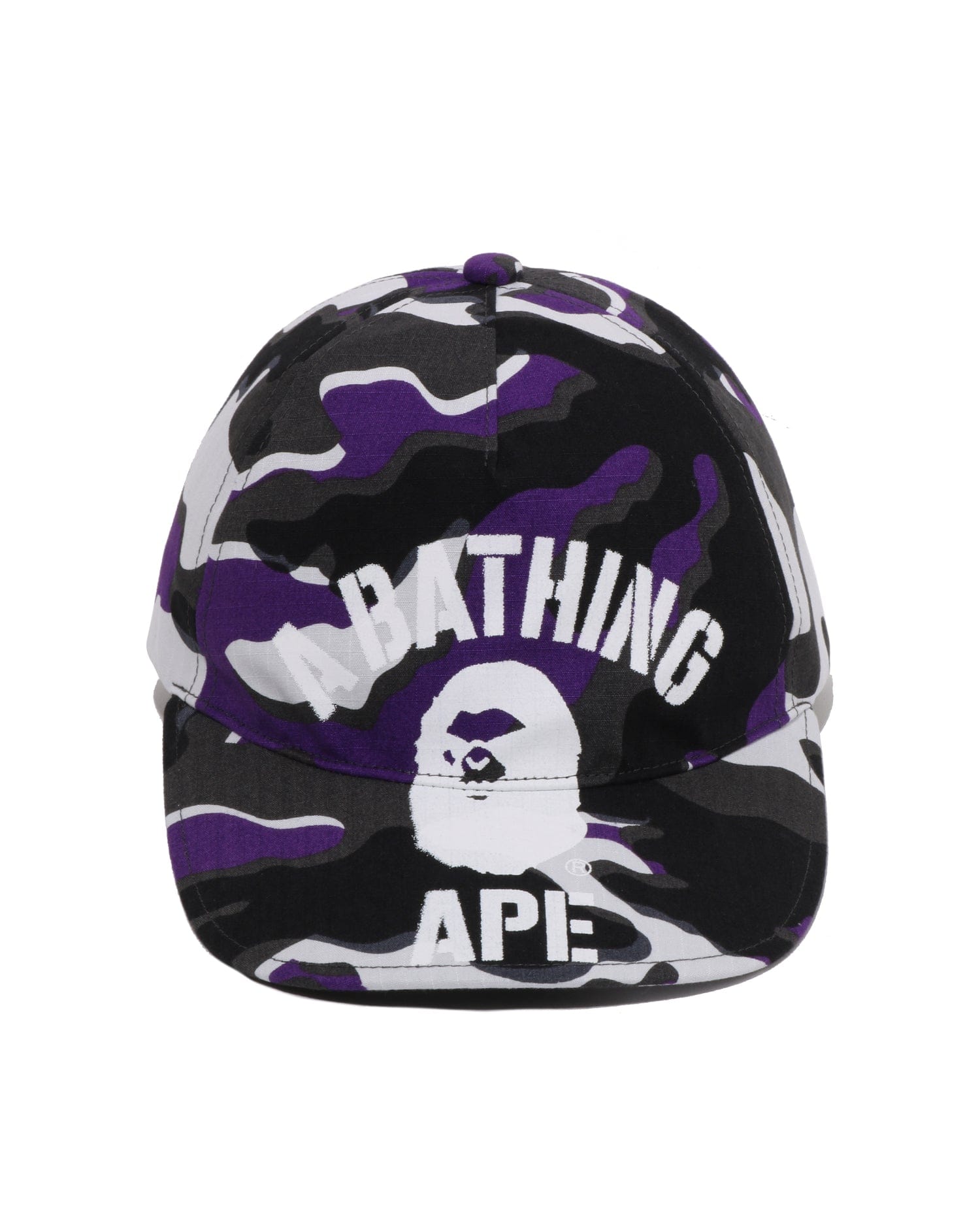 A Bathing APE Glitch Woodland Camo Cap