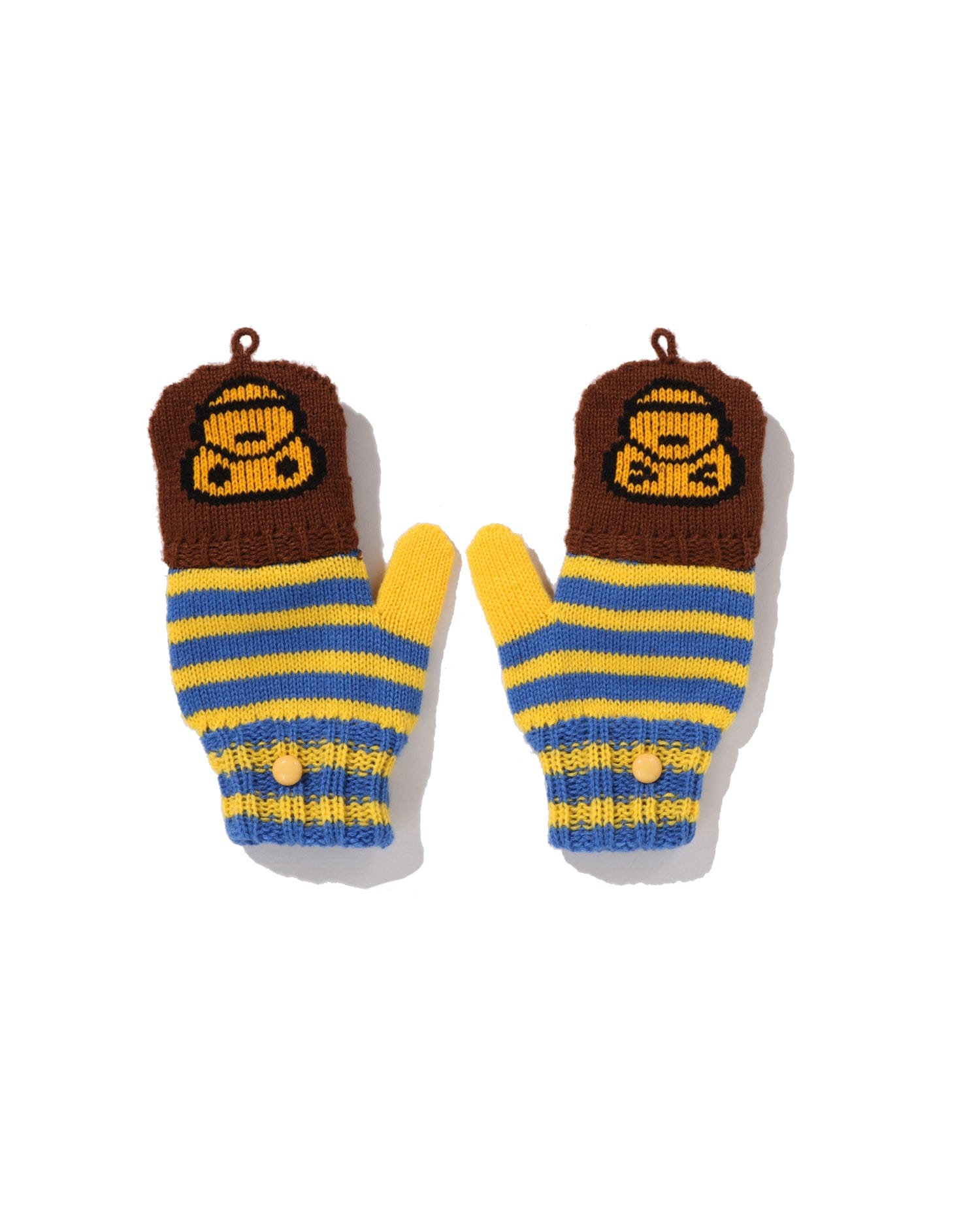 A Bathing APE Kids Baby Milo Knit Gloves