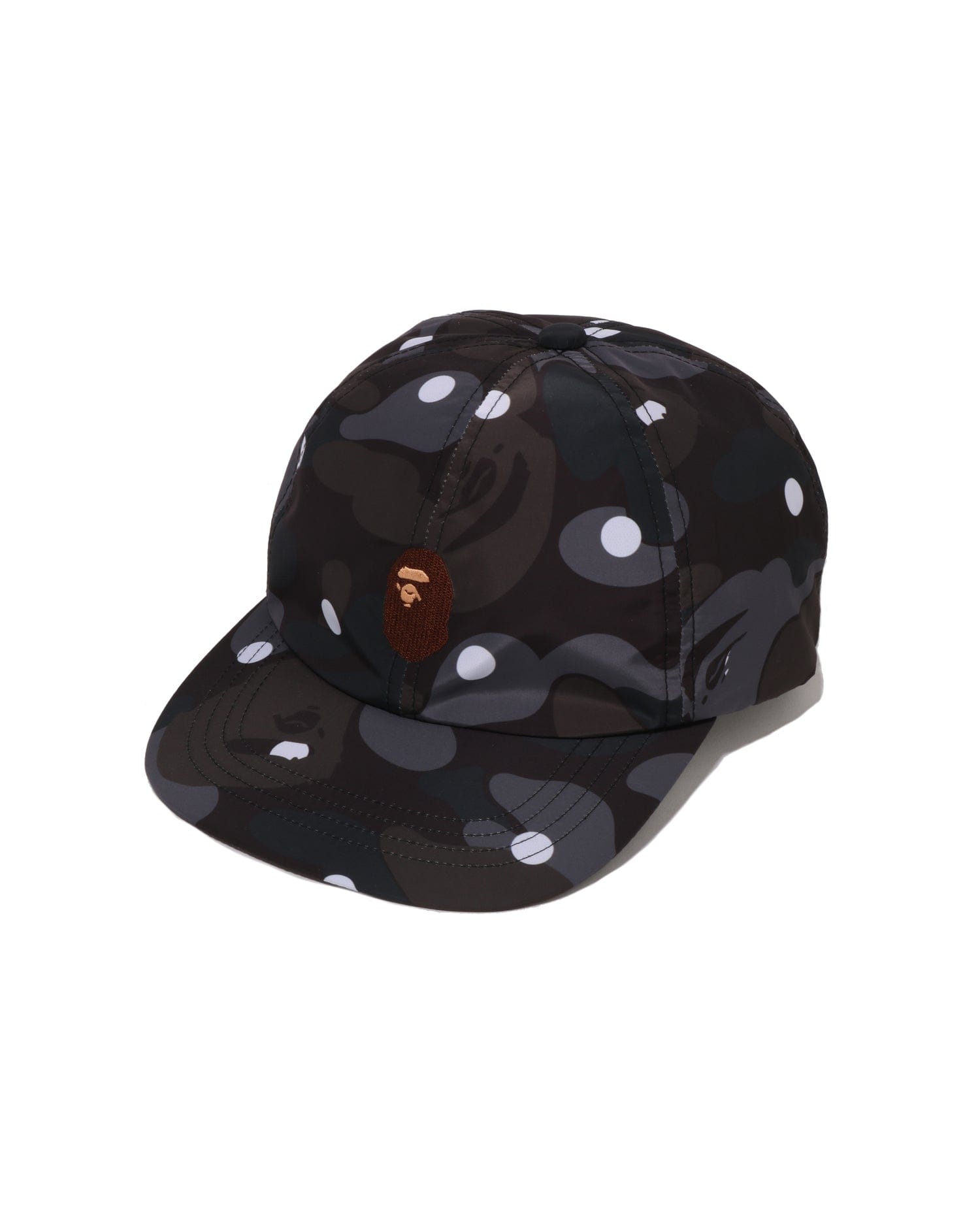 A Bathing APE Abc Dot Camo One Point Panel Cap