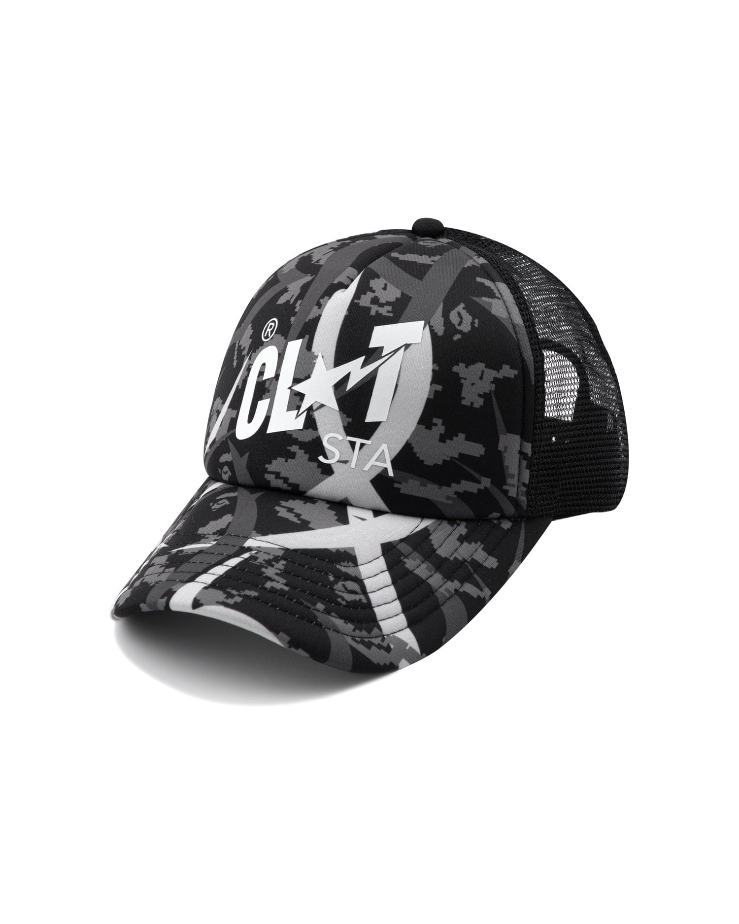 A Bathing APE BAPE x Clot Egra Camo Trucker Cap