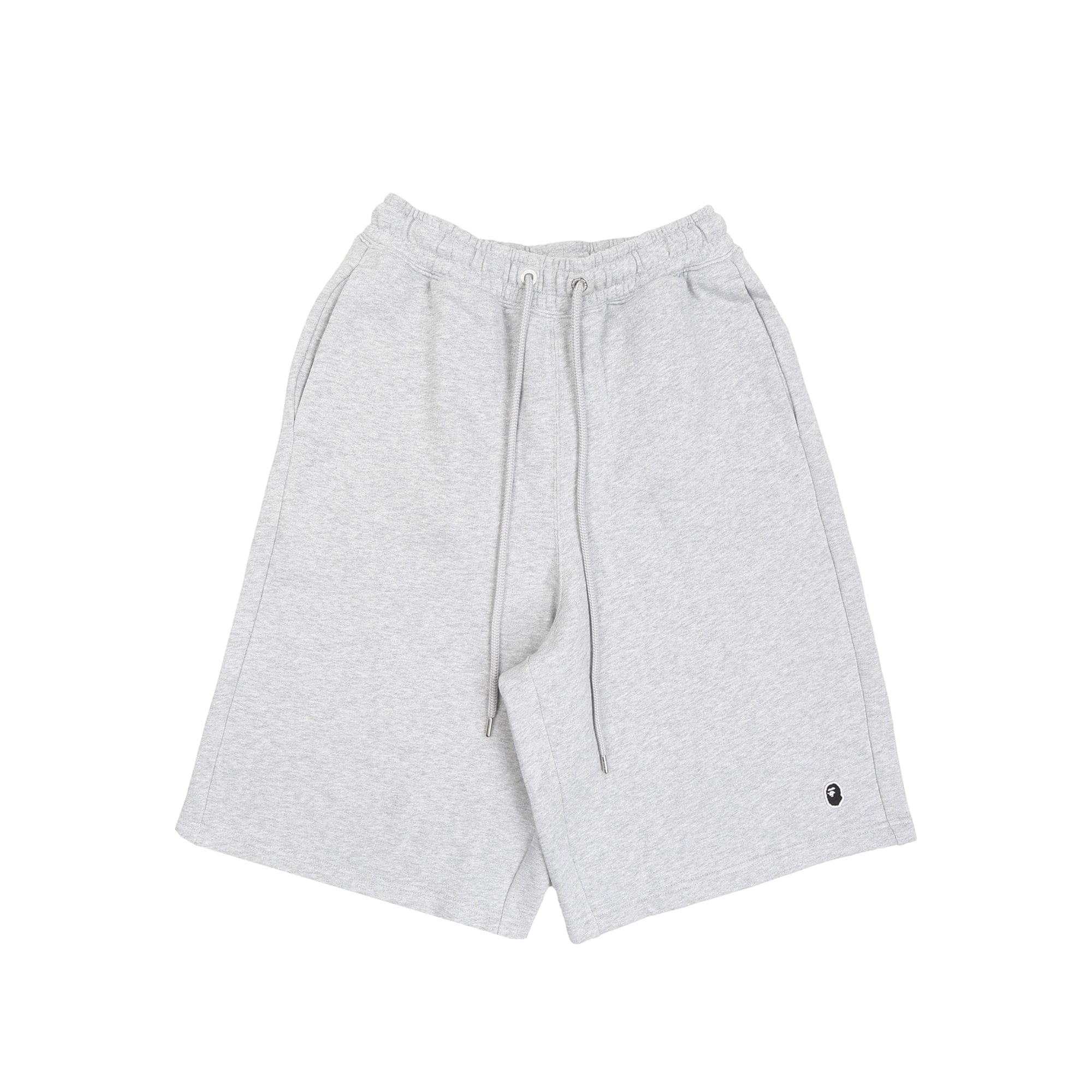 A Bathing Ape One Point Relaxed Fit Sweat Shorts - Grey