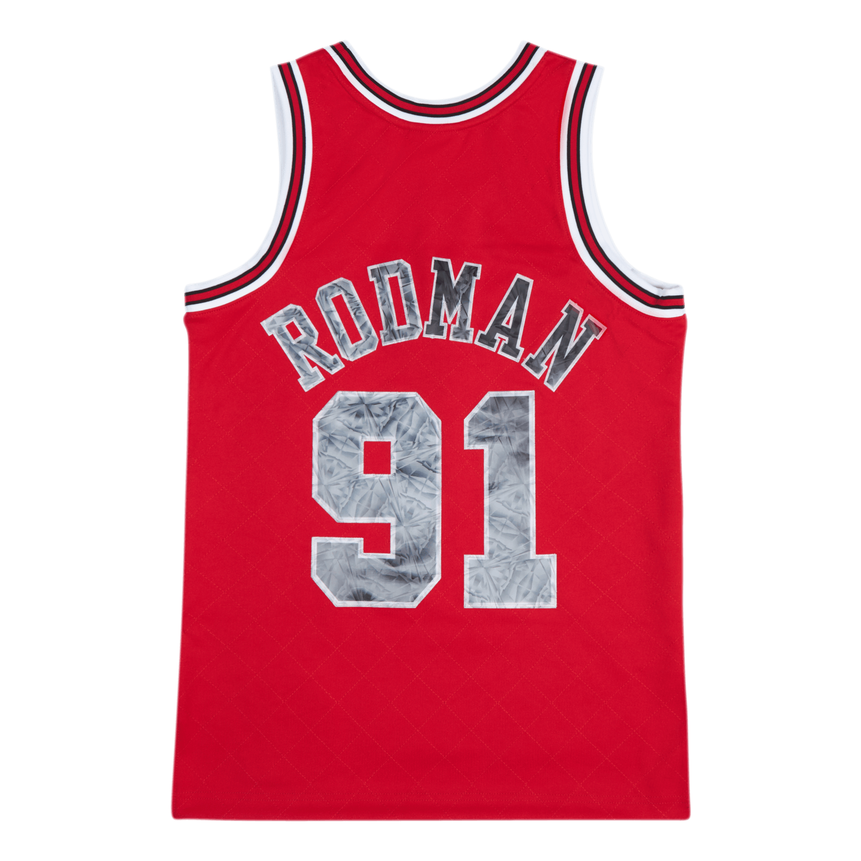 Mitchell & Ness Bulls 75th Anniversary Swingman Jersey - Rodman
