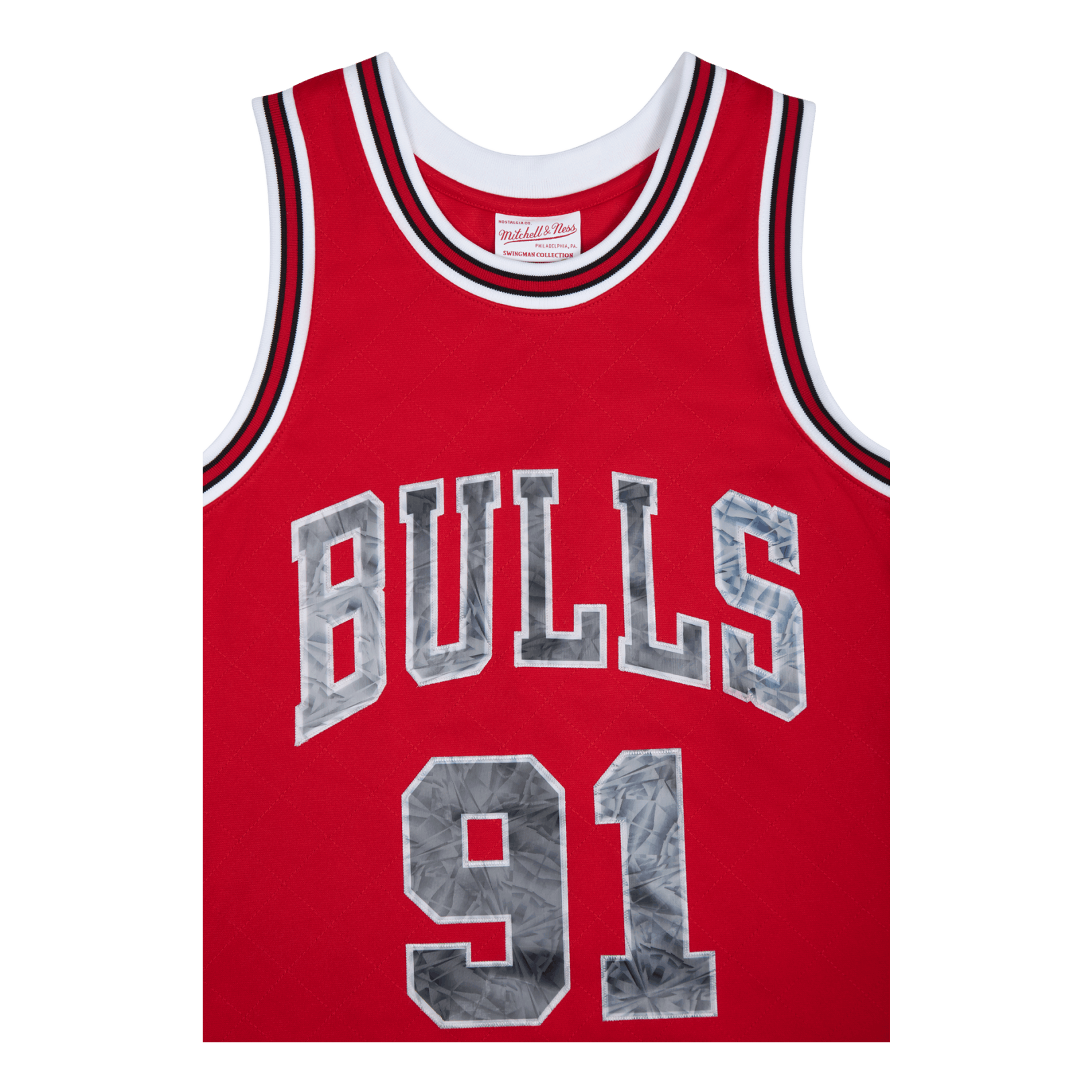 Mitchell & Ness Bulls 75th Anniversary Swingman Jersey - Rodman