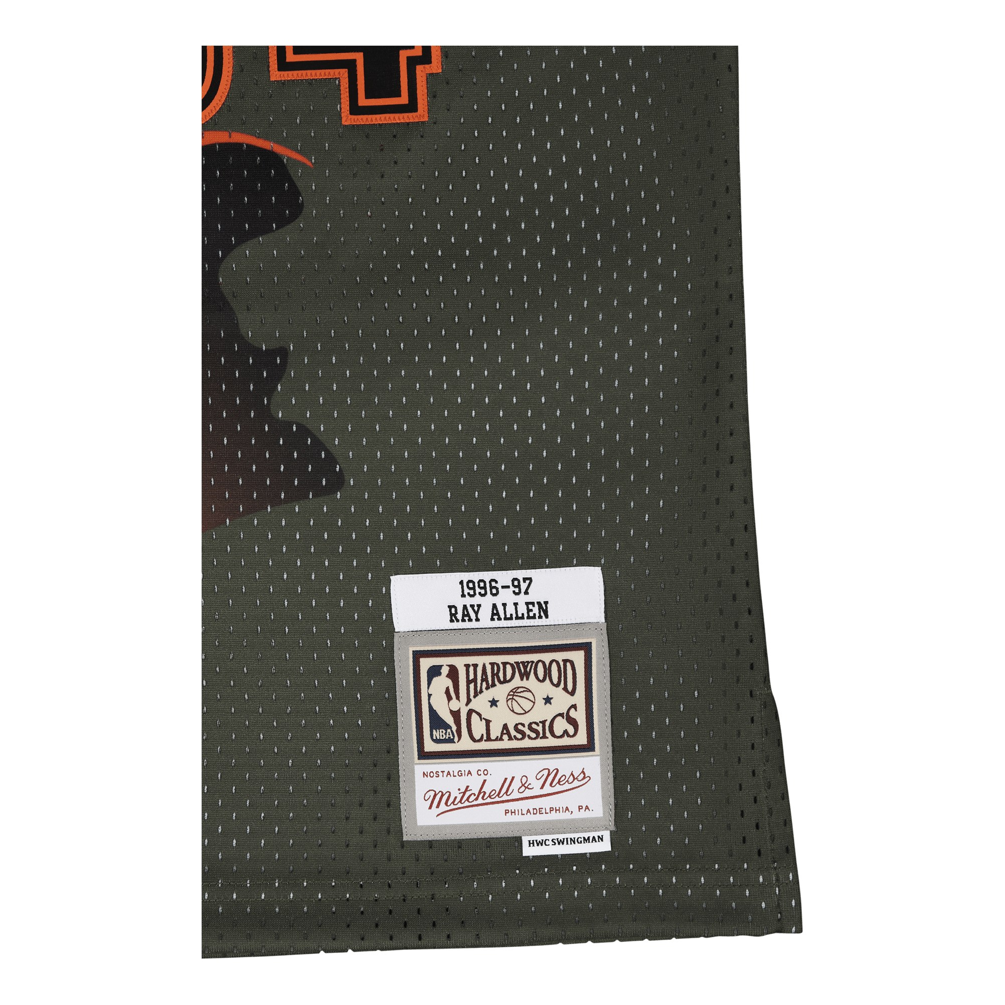 Mitchell & Ness Bucks Flight Swingman Jersey - Ray A Dark