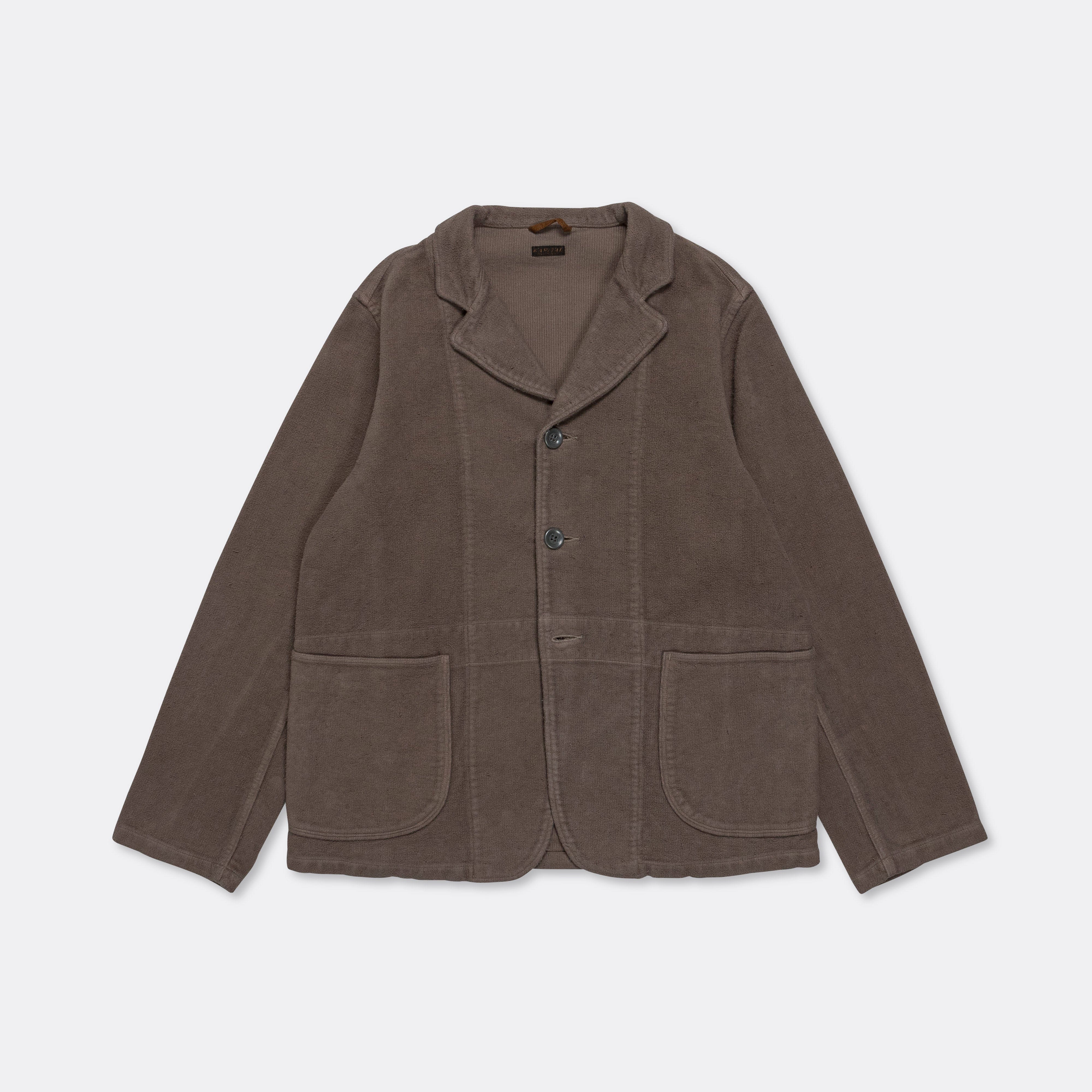 Kapital Napped Heat - Corduroy HOSPITAL JKT - Gray