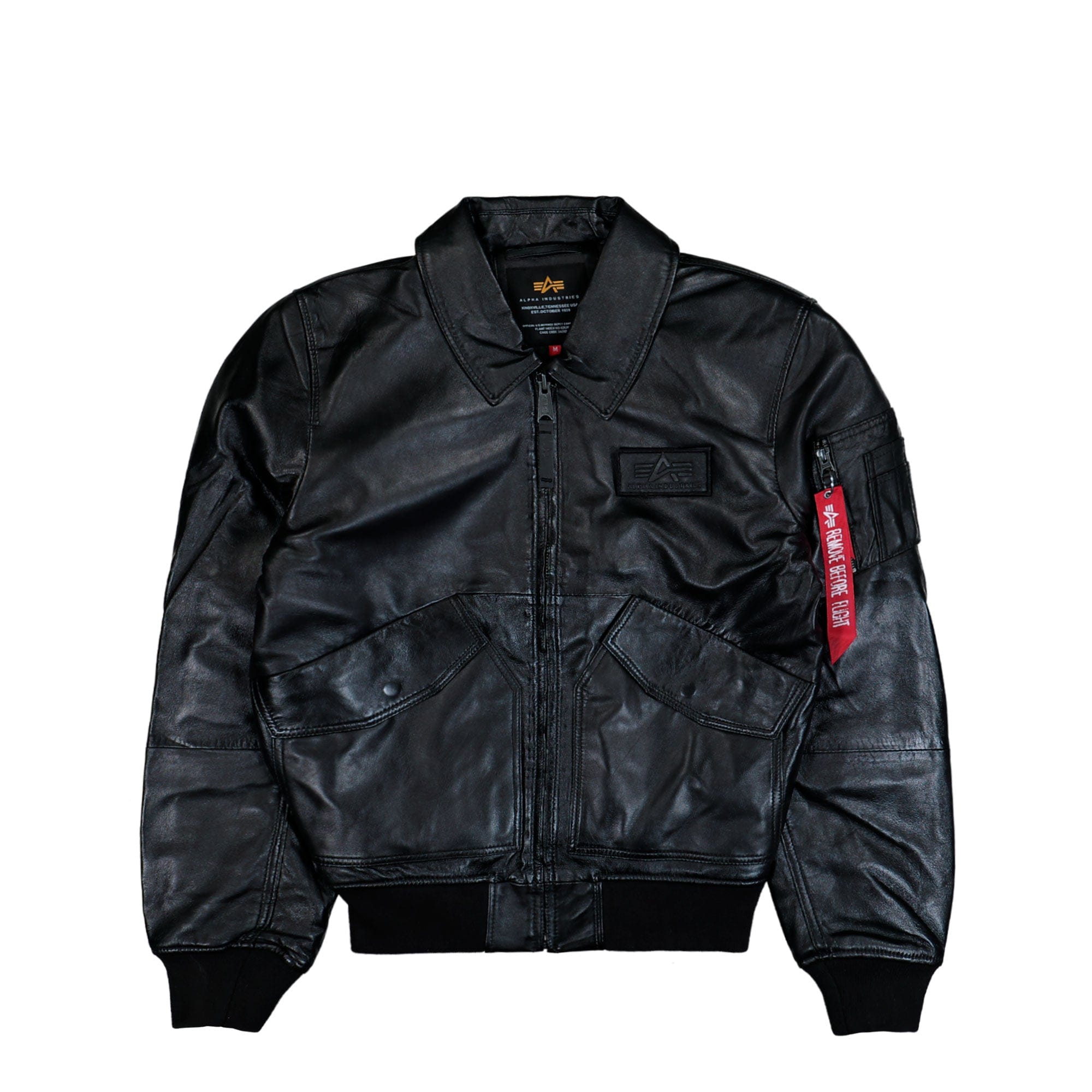 Alpha Industries CWU - 45/P Leather Jacket