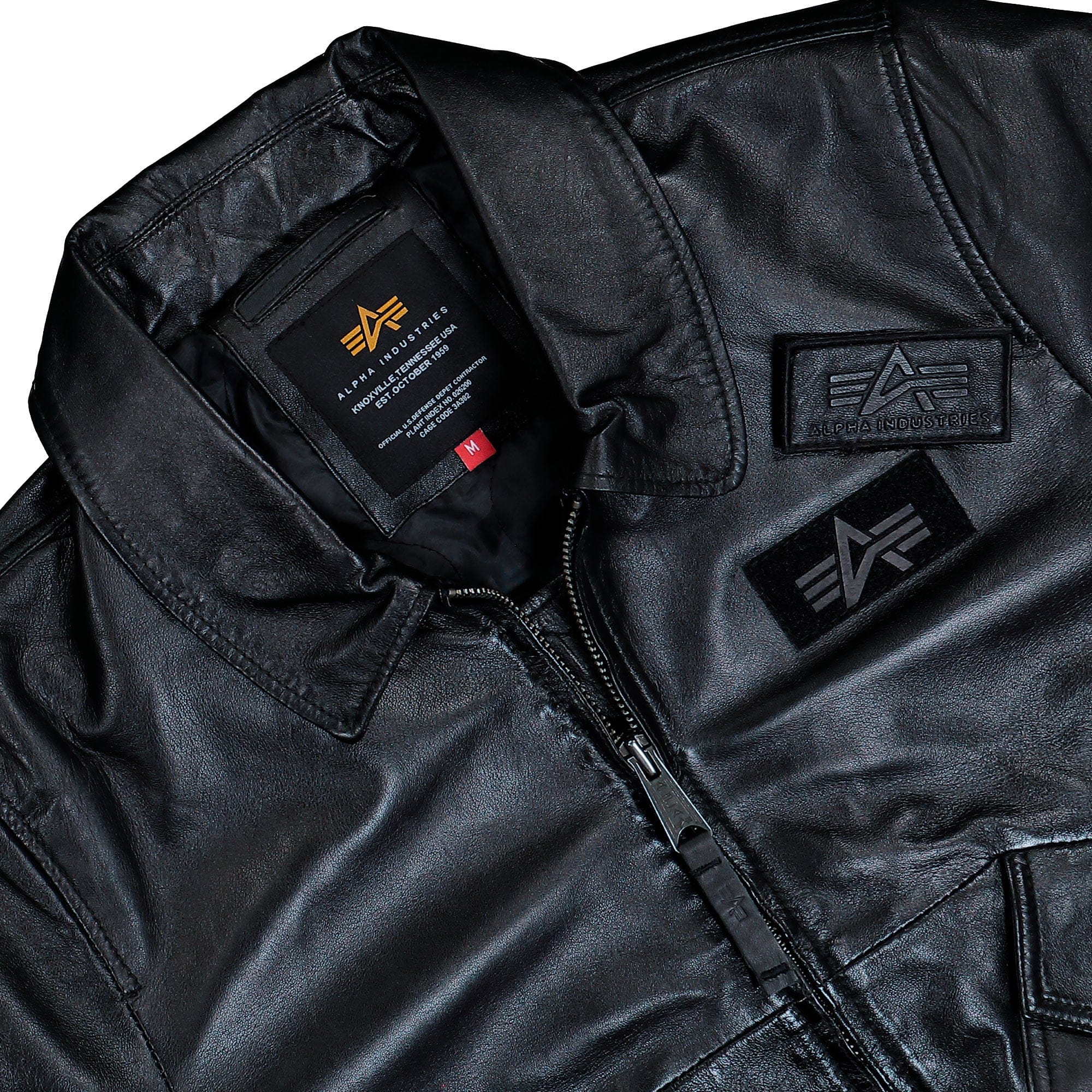 Alpha Industries CWU - 45/P Leather Jacket