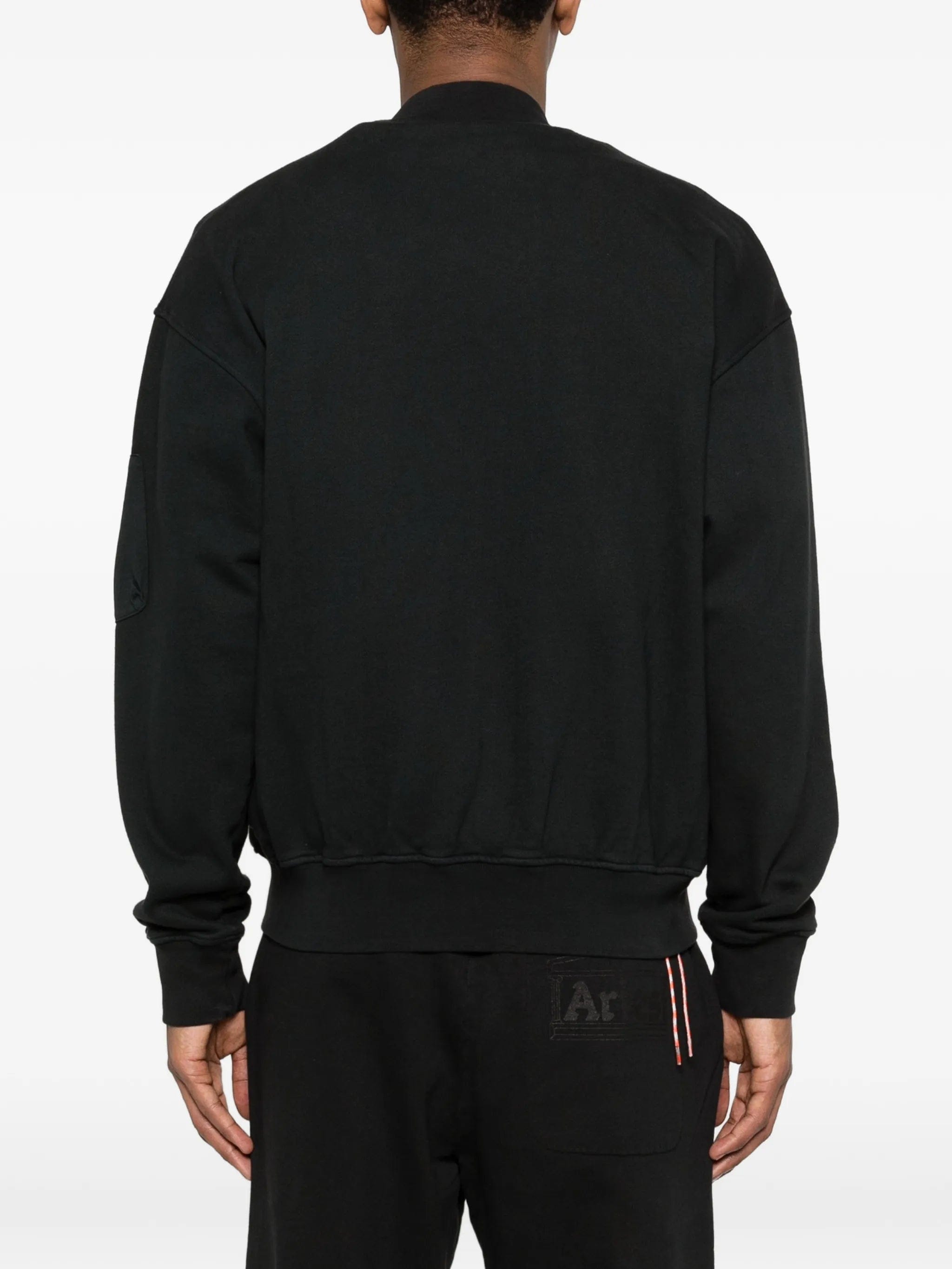 Aries Temple faded bomber jacket