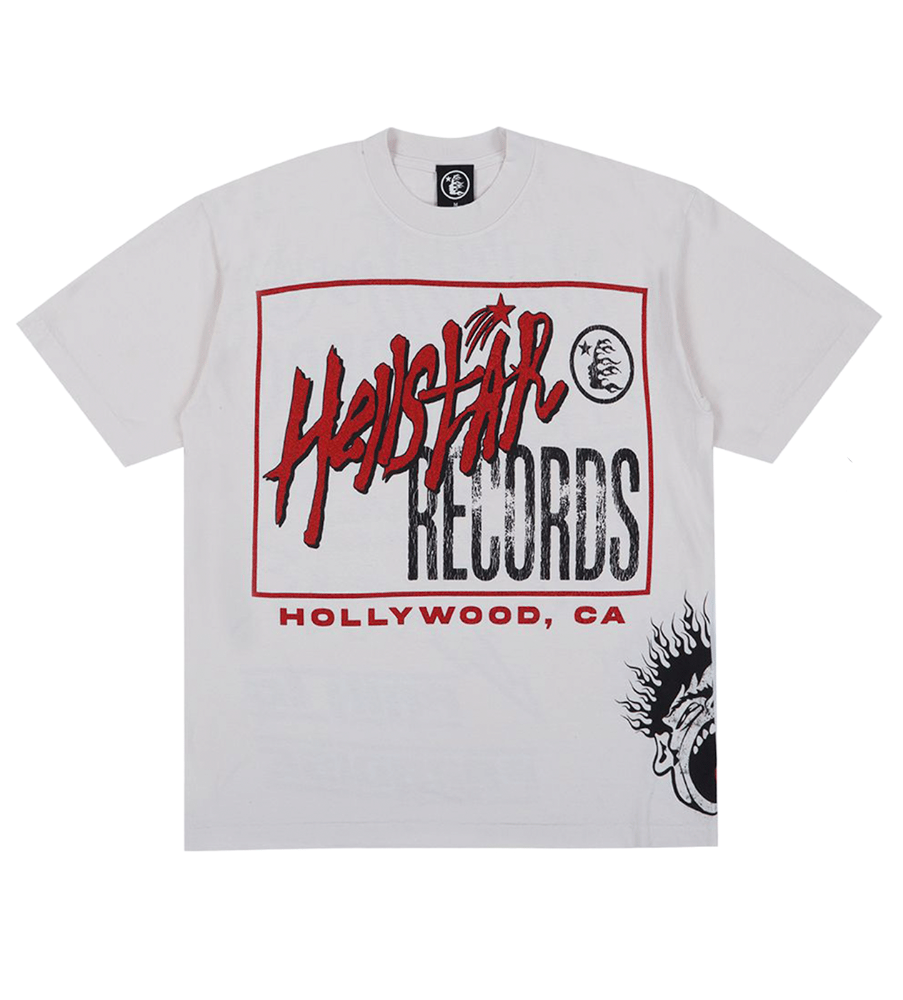 Hellstar Studios Records T-Shirt Cream