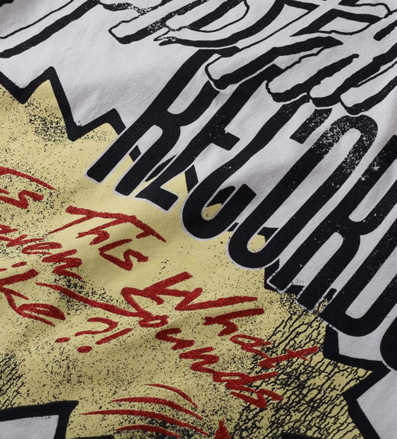 Hellstar Studios Records T-Shirt Cream