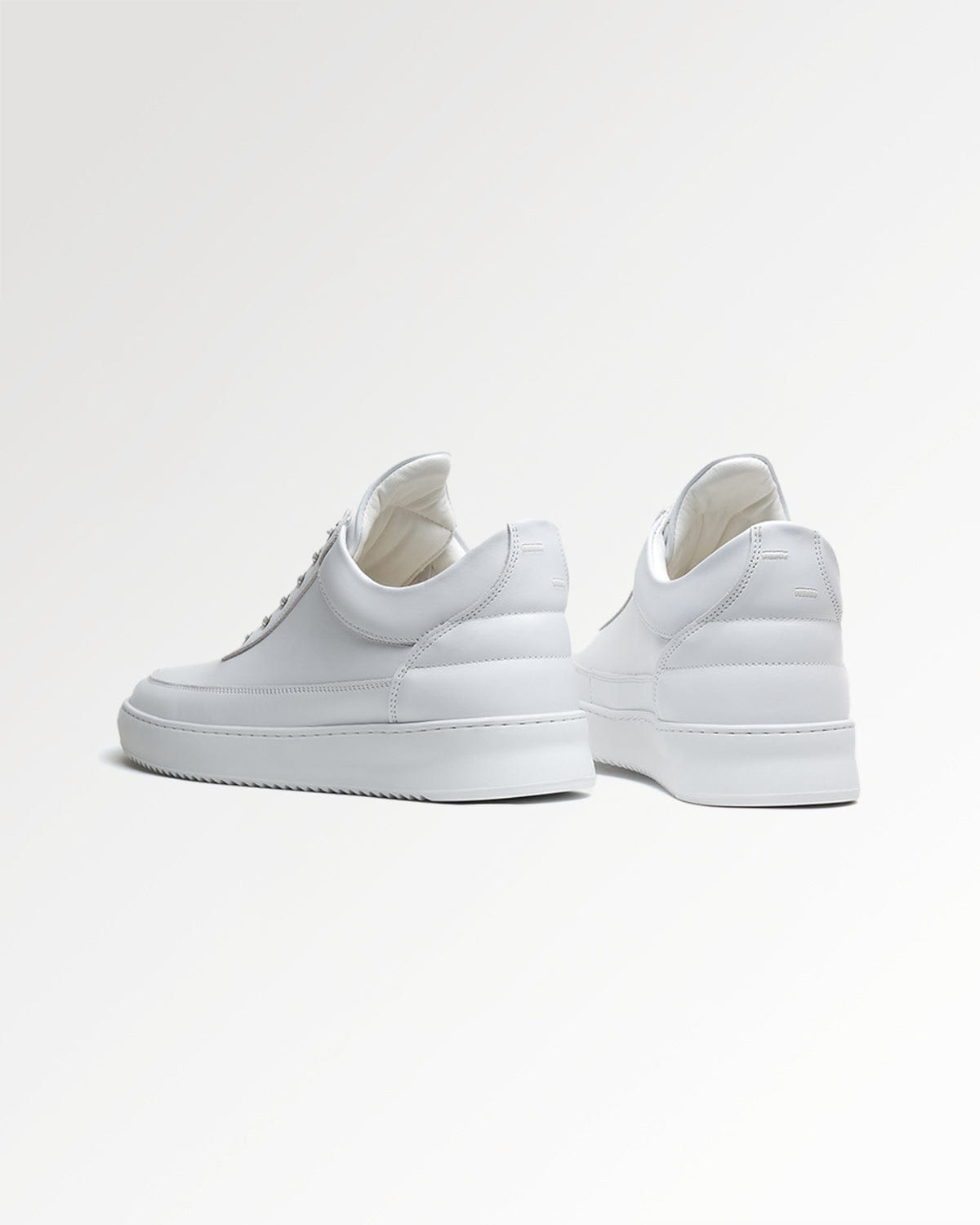 Conventional Low Top Ripple Nappa White