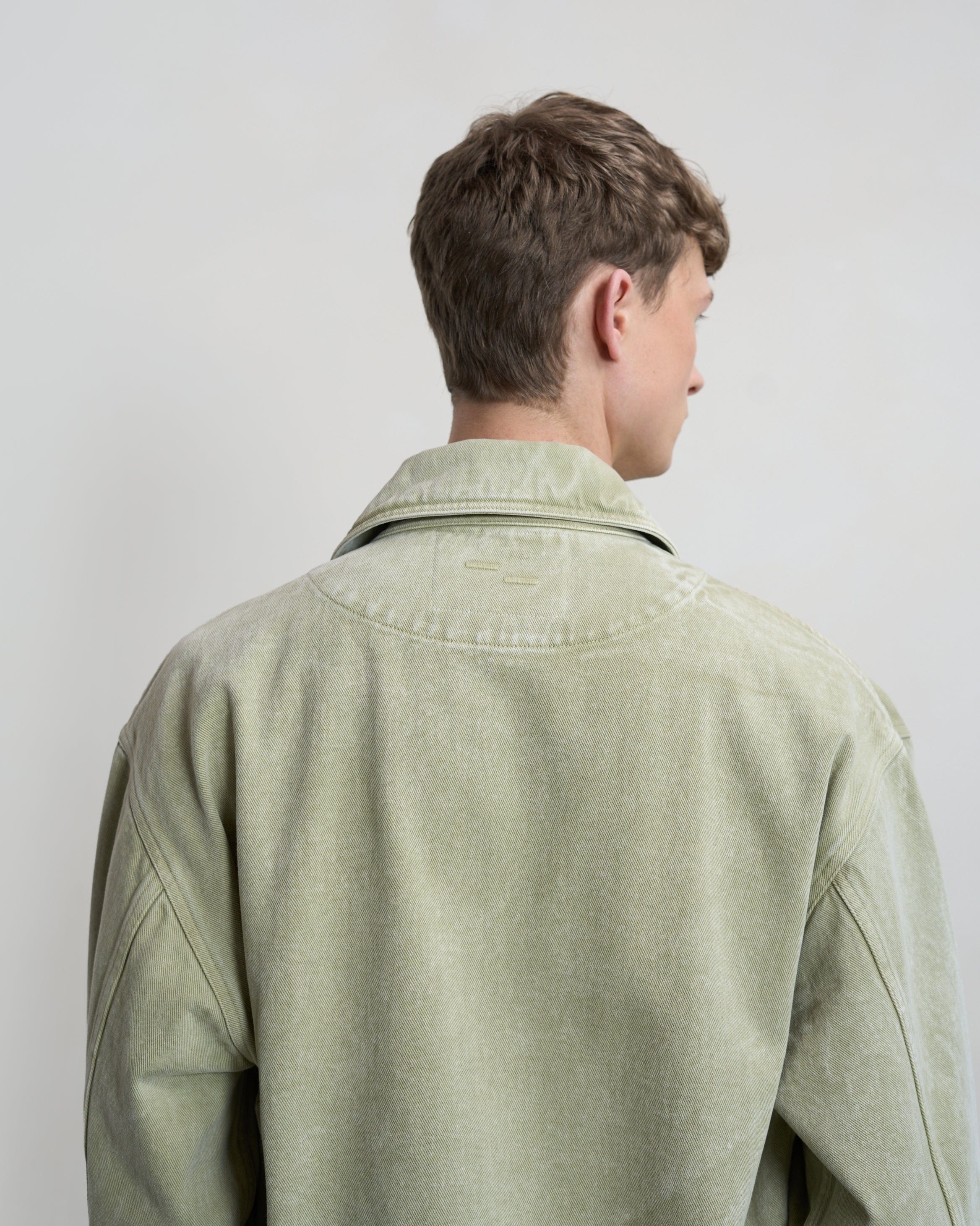 Trend Maven Denim Jacket Tea