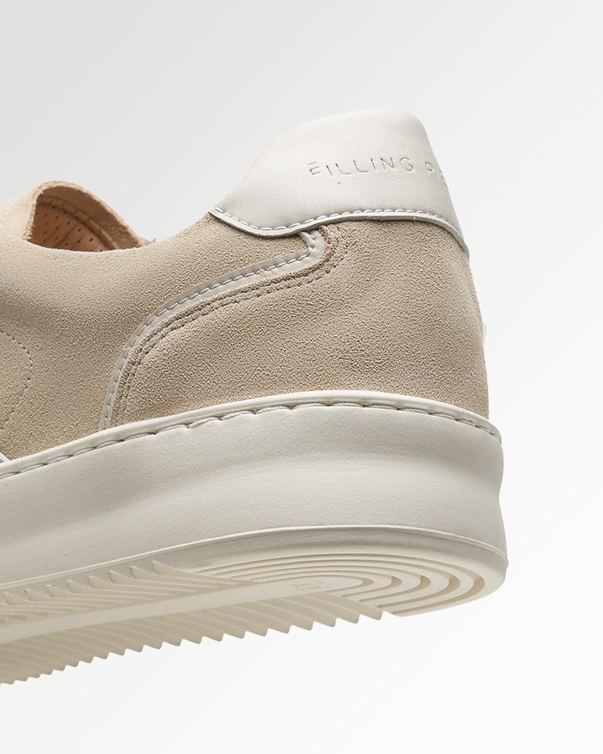 Conventional Mondo Stack Suede Beige
