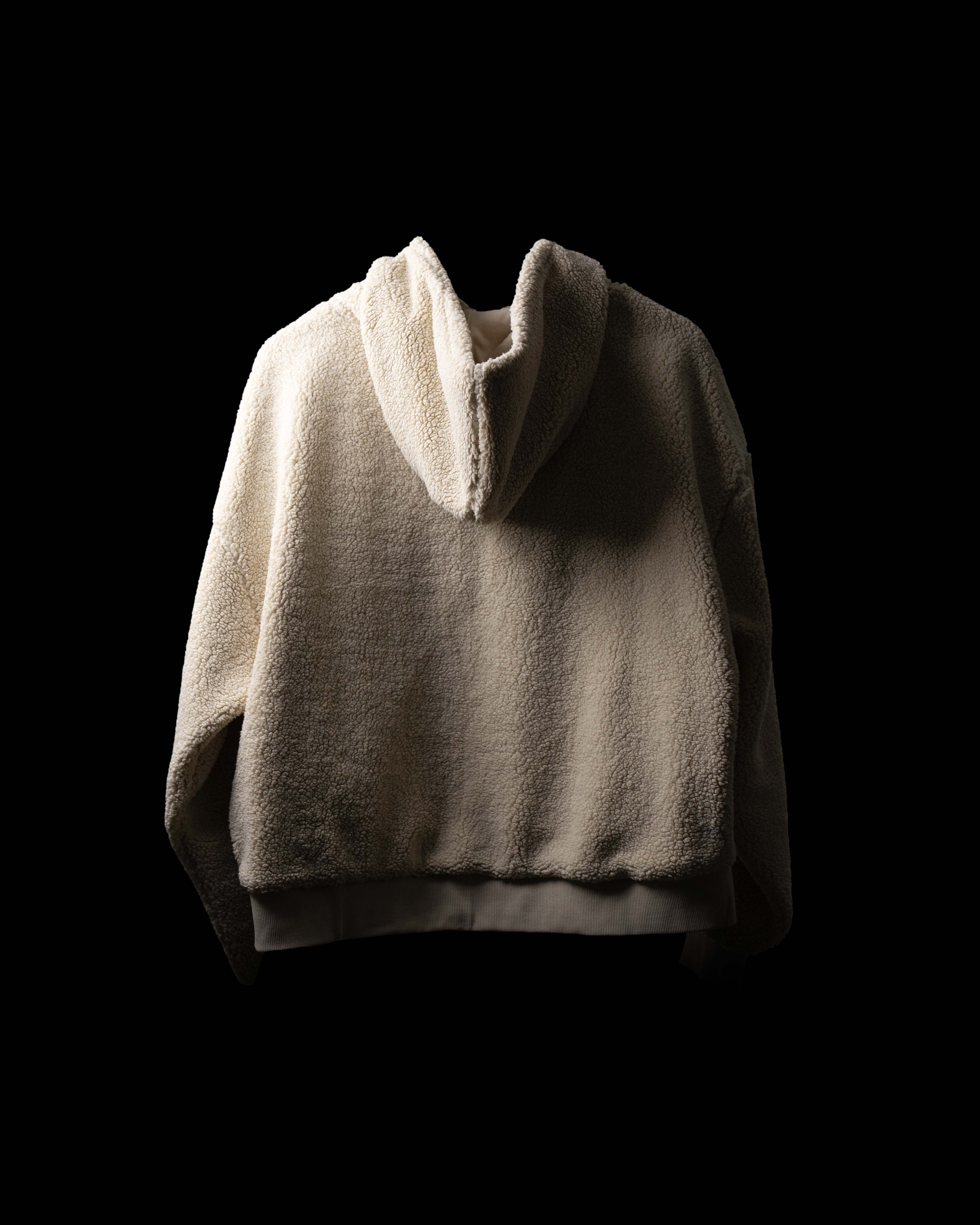 SHERPA Cream Sherpa Hoodie