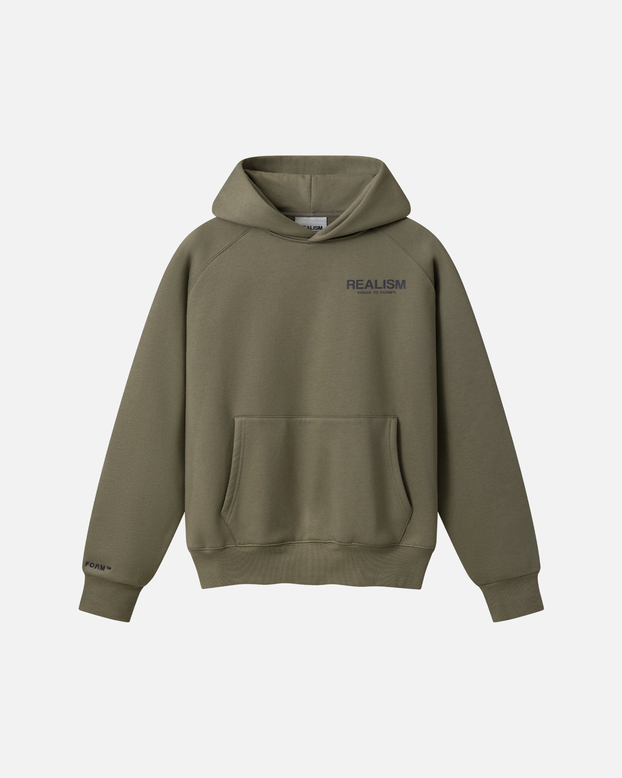 Realism SSS REALISM VISION LOGO HOODIE REFLECTIVE CEMENT