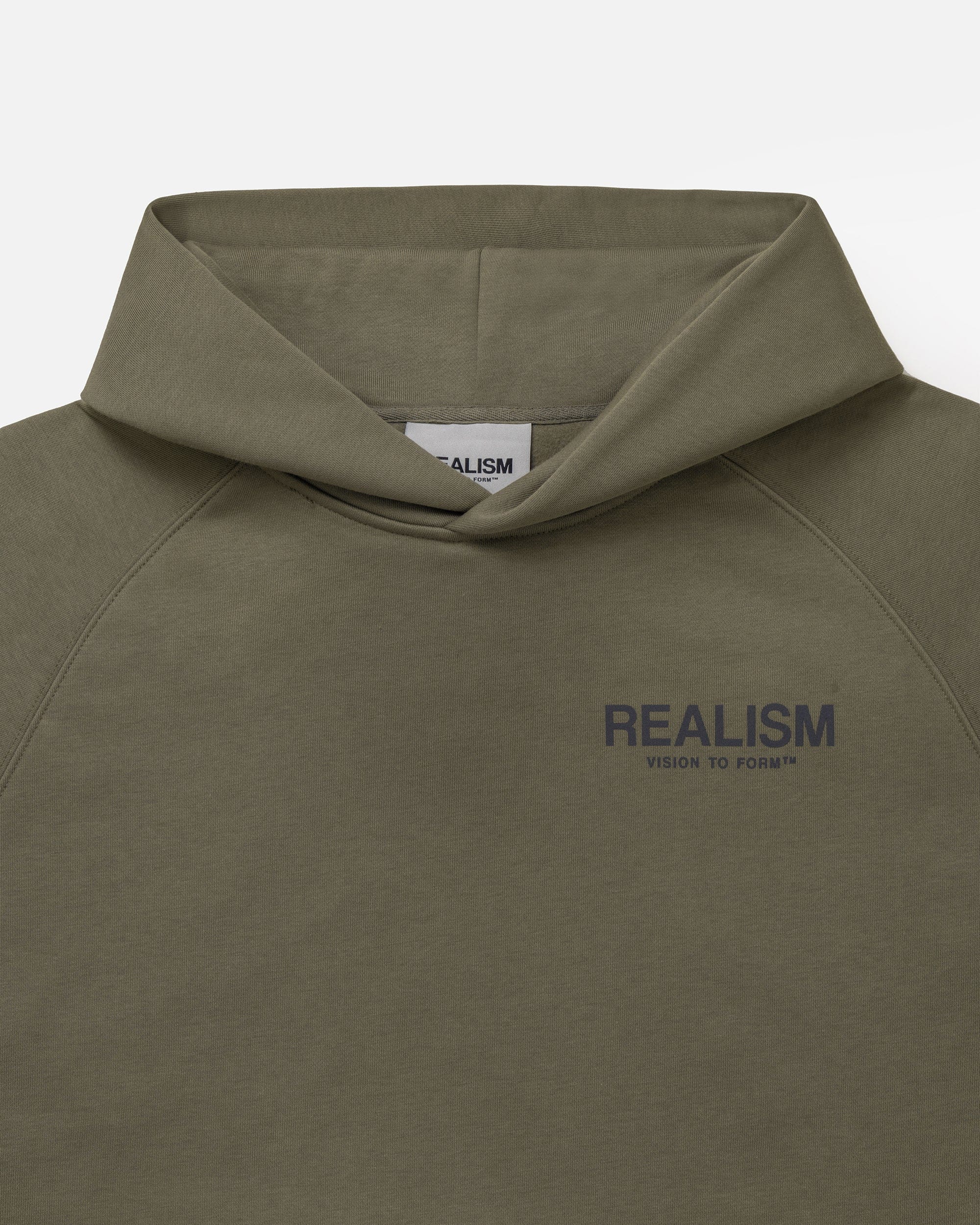 Realism SSS REALISM VISION LOGO HOODIE REFLECTIVE CEMENT