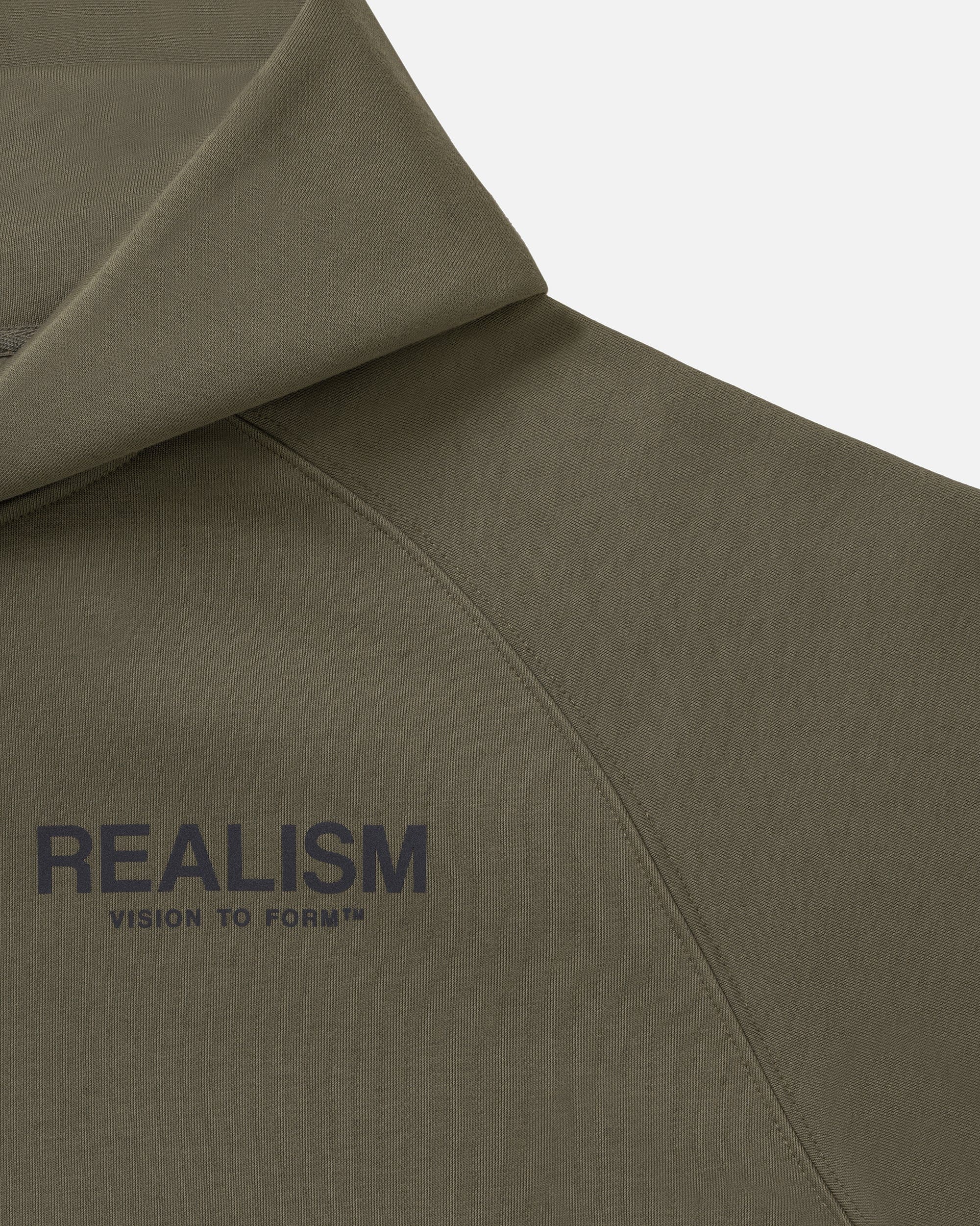 Realism SSS REALISM VISION LOGO HOODIE REFLECTIVE CEMENT