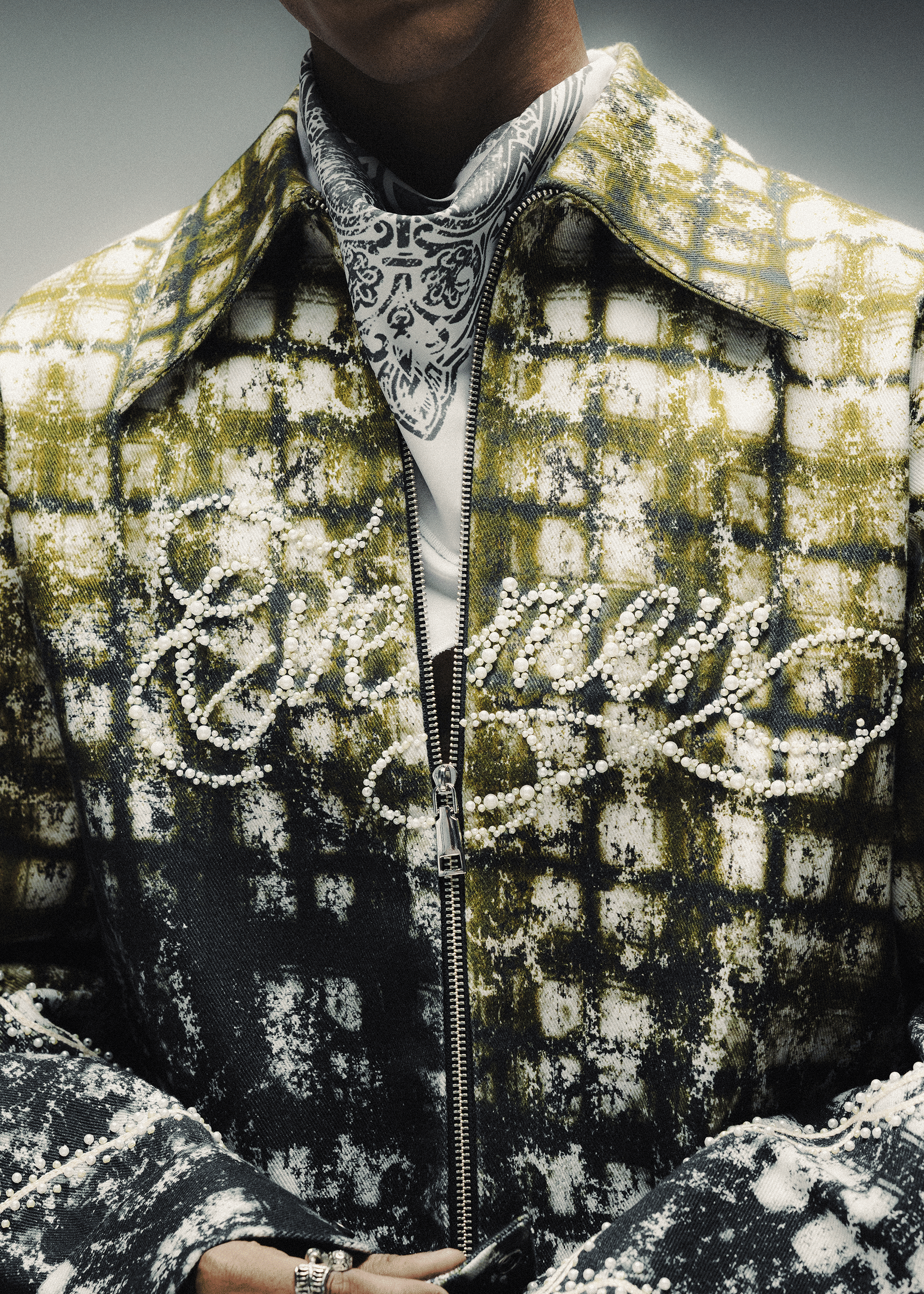 Evemen Pearl stitch FLNL jacket