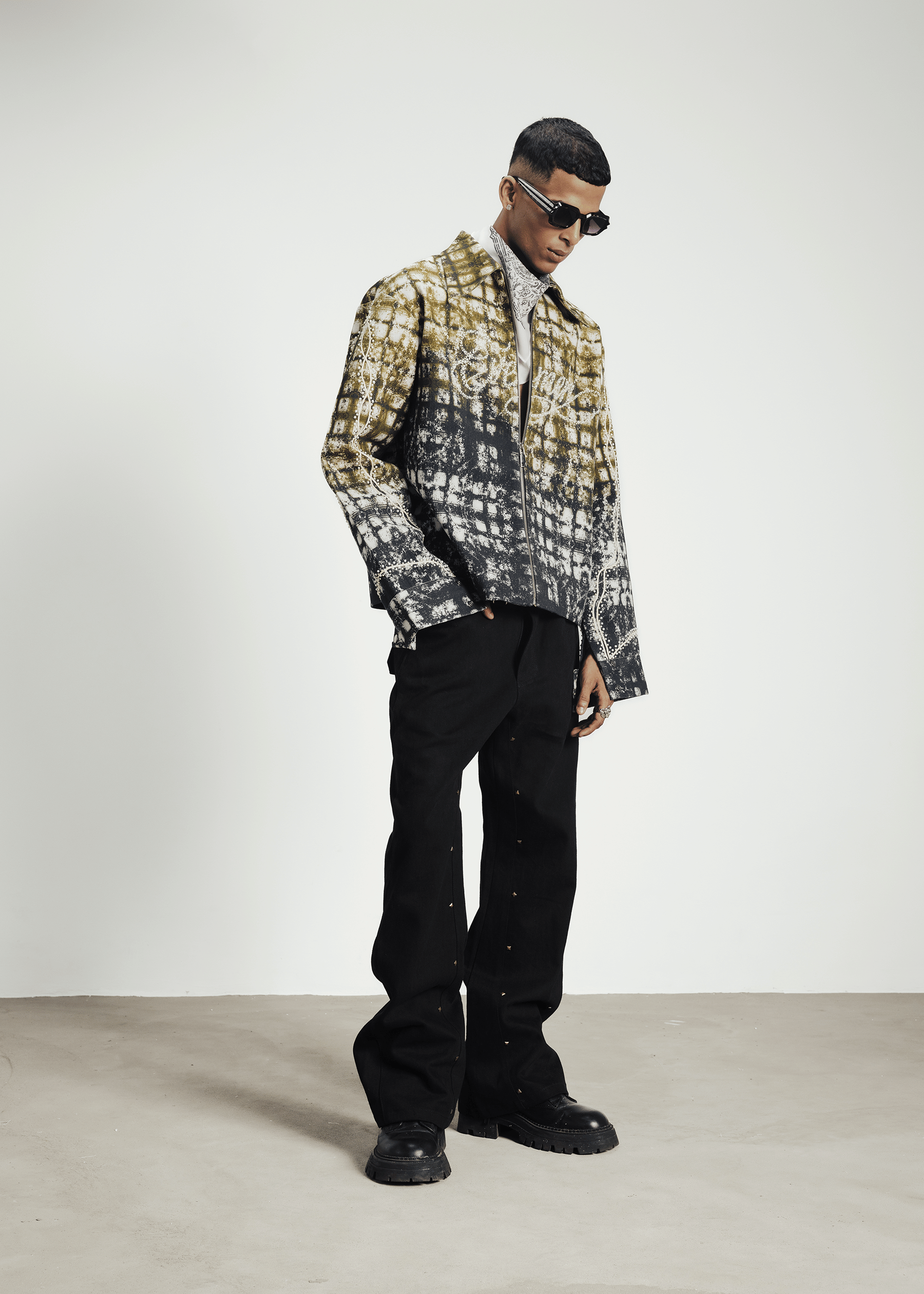 Evemen Pearl stitch FLNL jacket