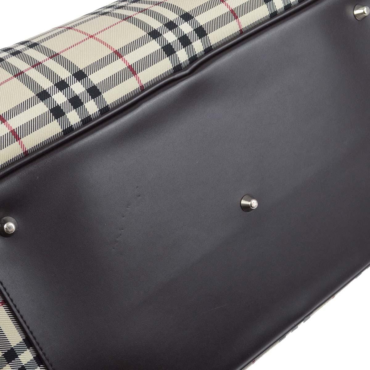 Other Brand Burberry Check 2way Duffle Shoulder Handbag