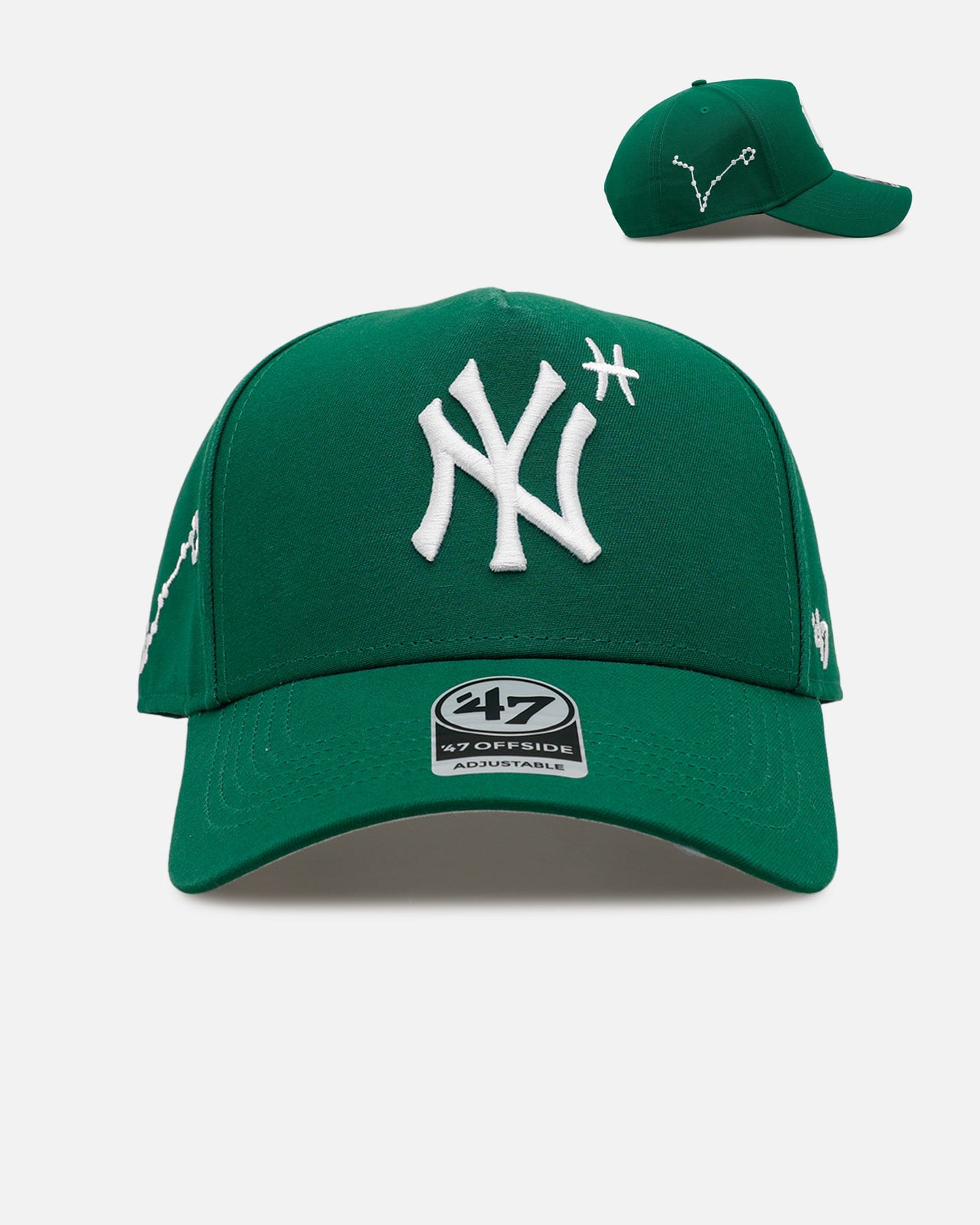 47 Brand New York Yankees Yankees Zodiac Pisces 47 Offside Snapback Kelly Green
