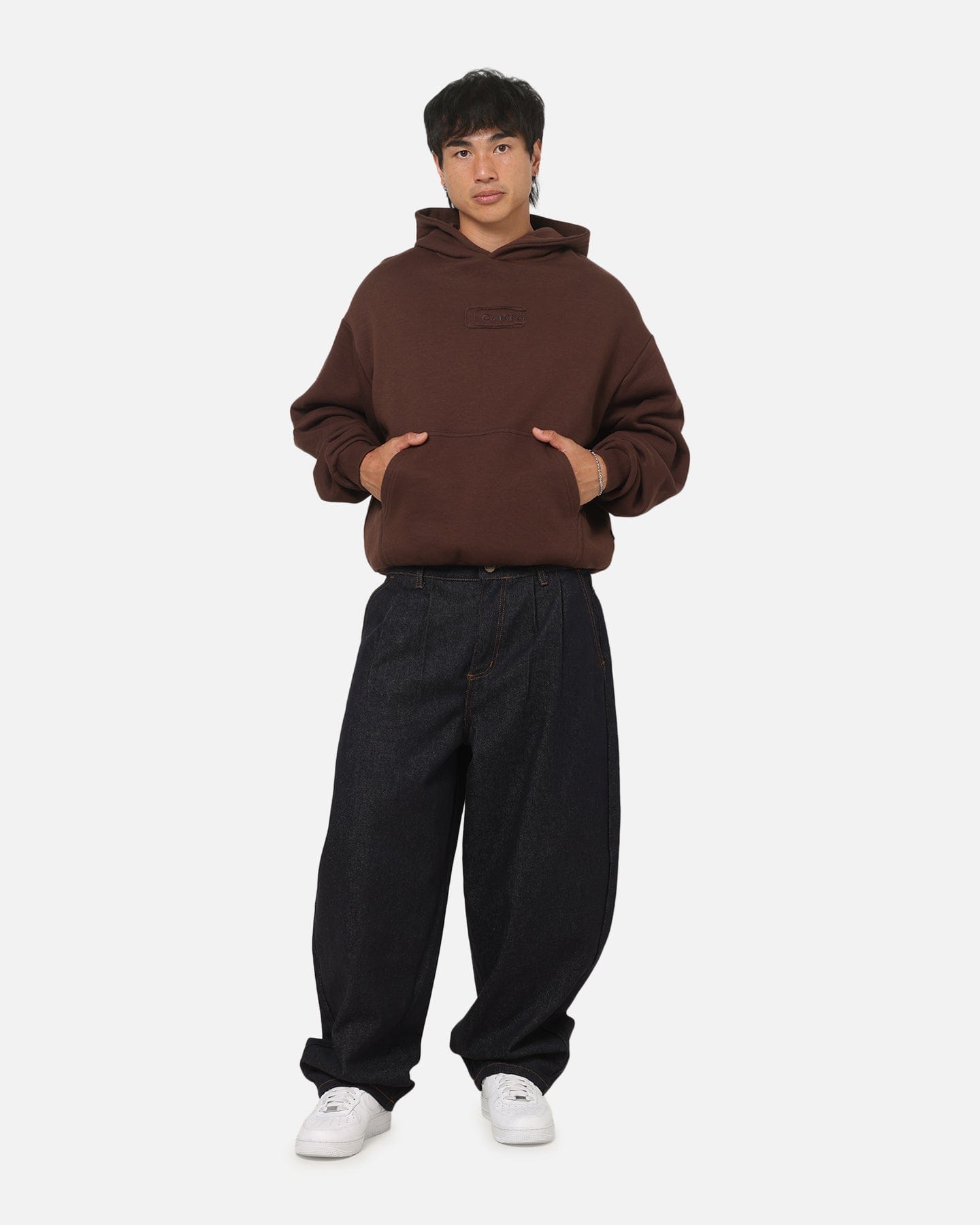 Carre Archive Hoodie Chocolate