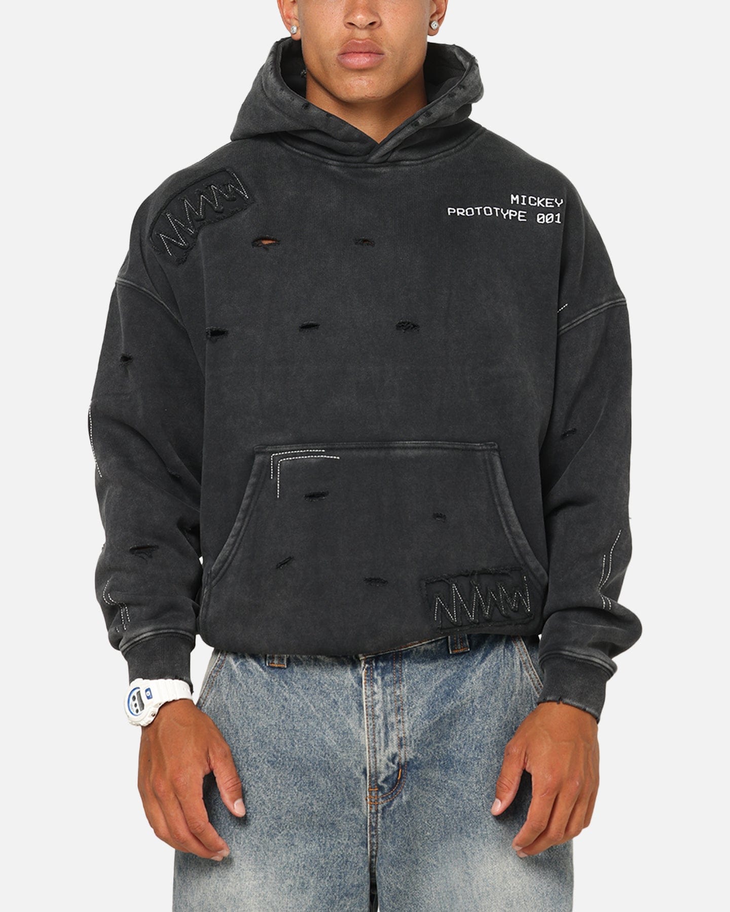 73studio Disney Mickey Prototype 001 Hoodie Black