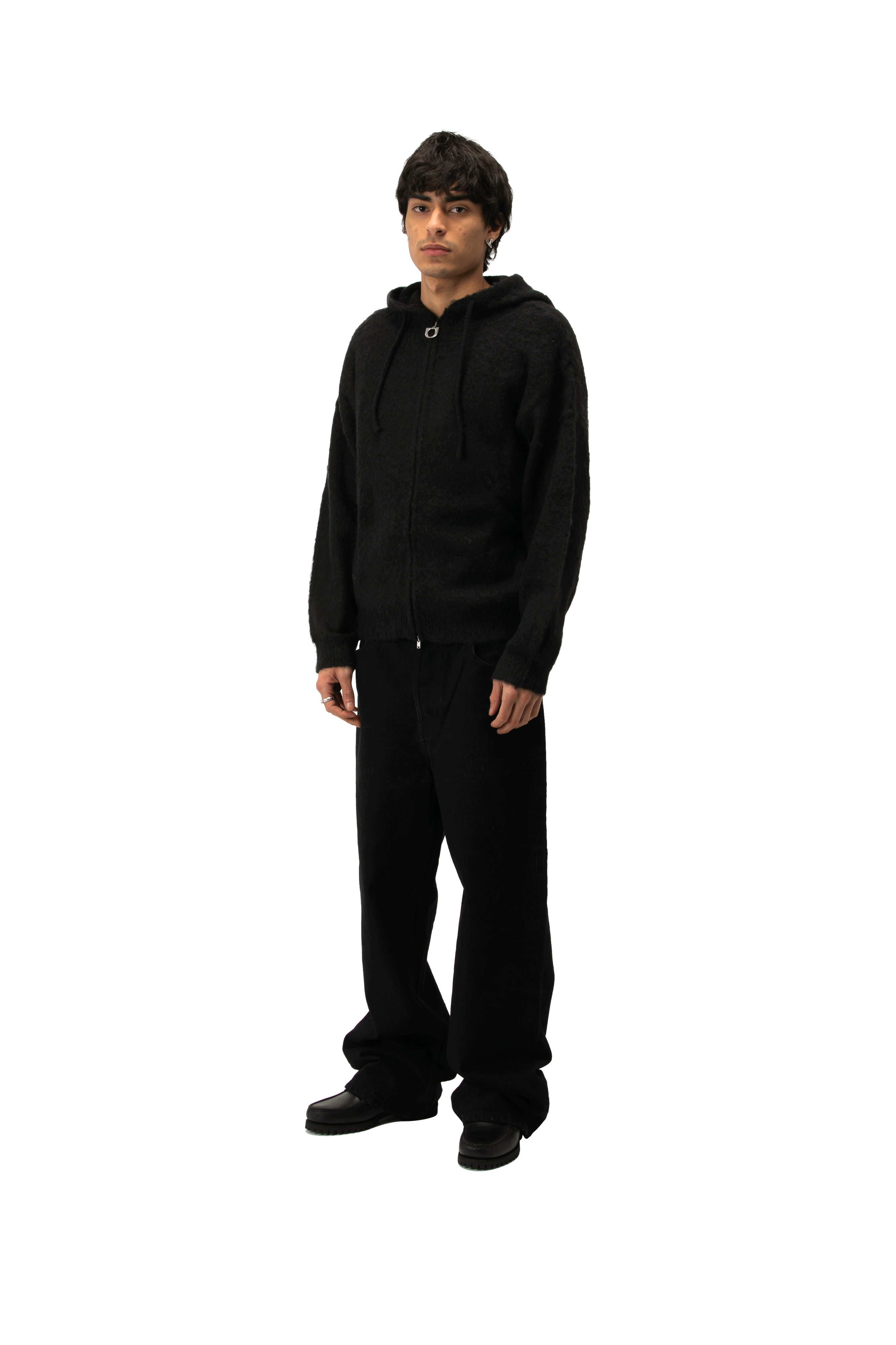 One Block Down Knitted Hoodie