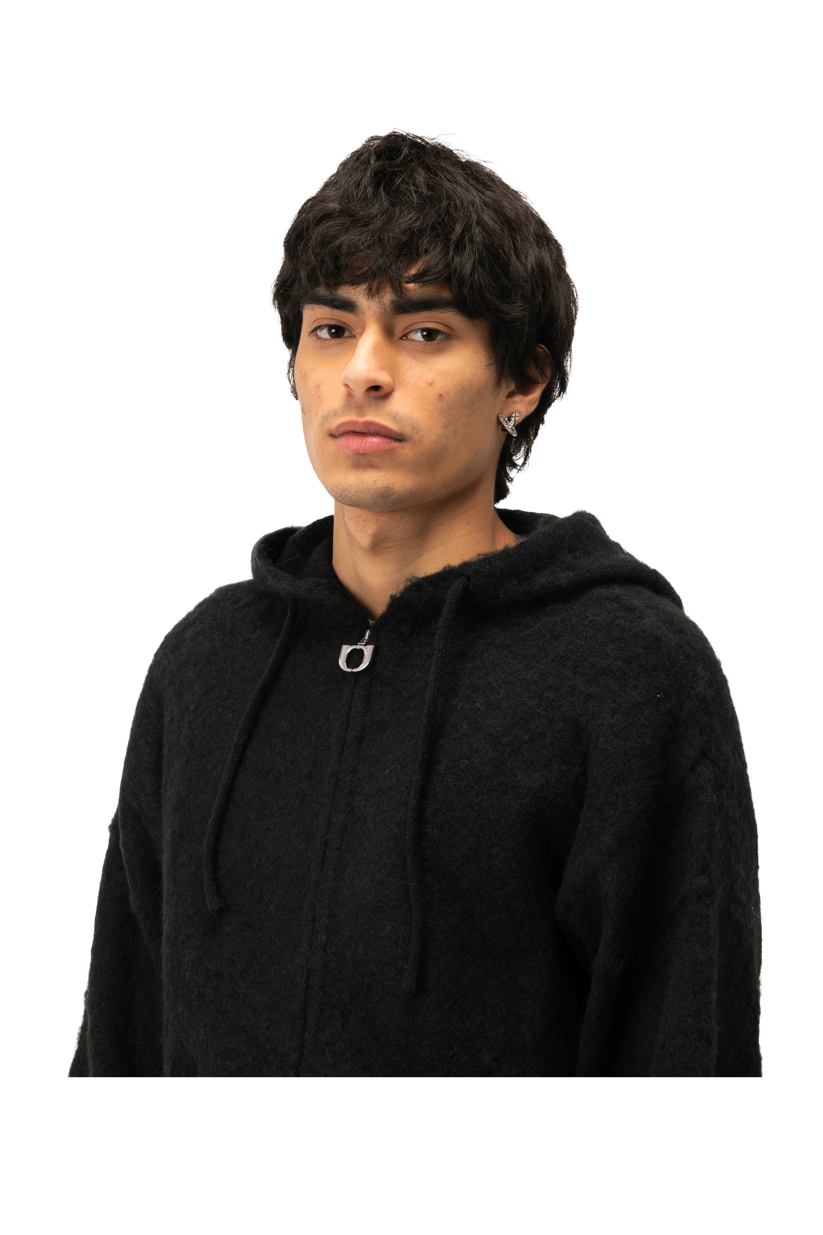 One Block Down Knitted Hoodie