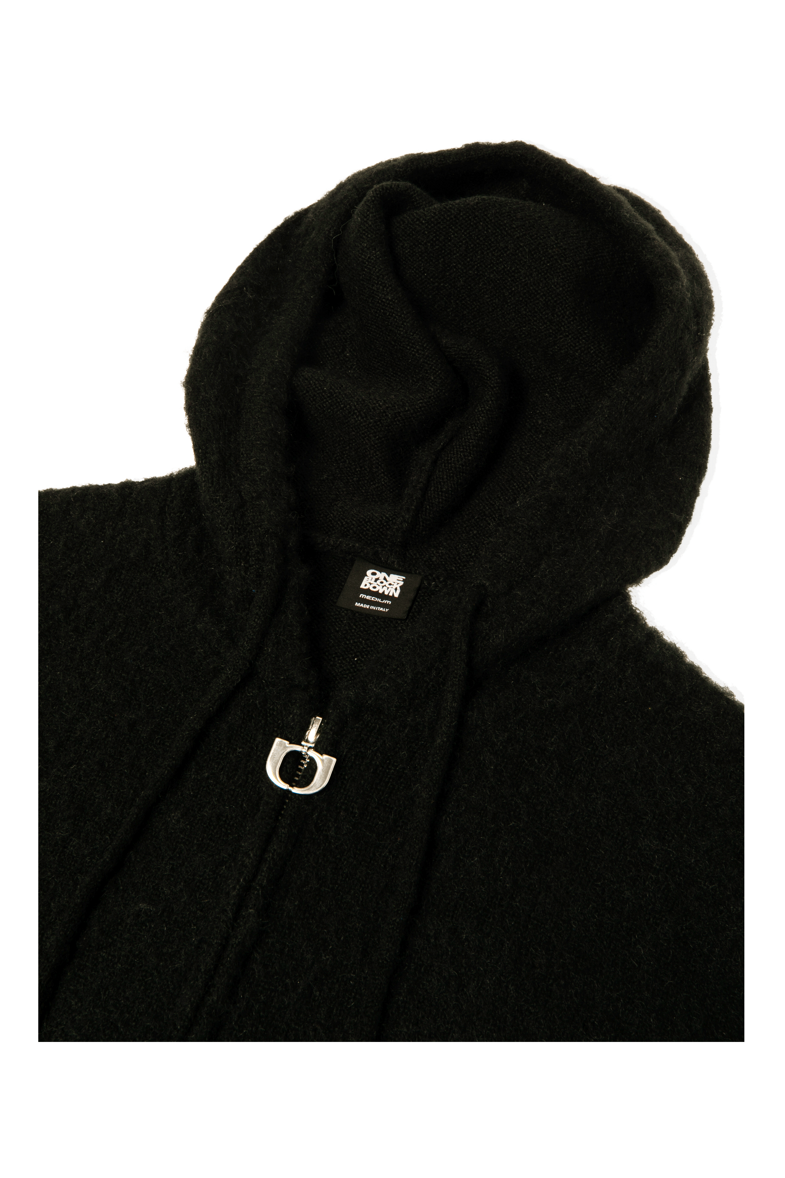 One Block Down Knitted Hoodie