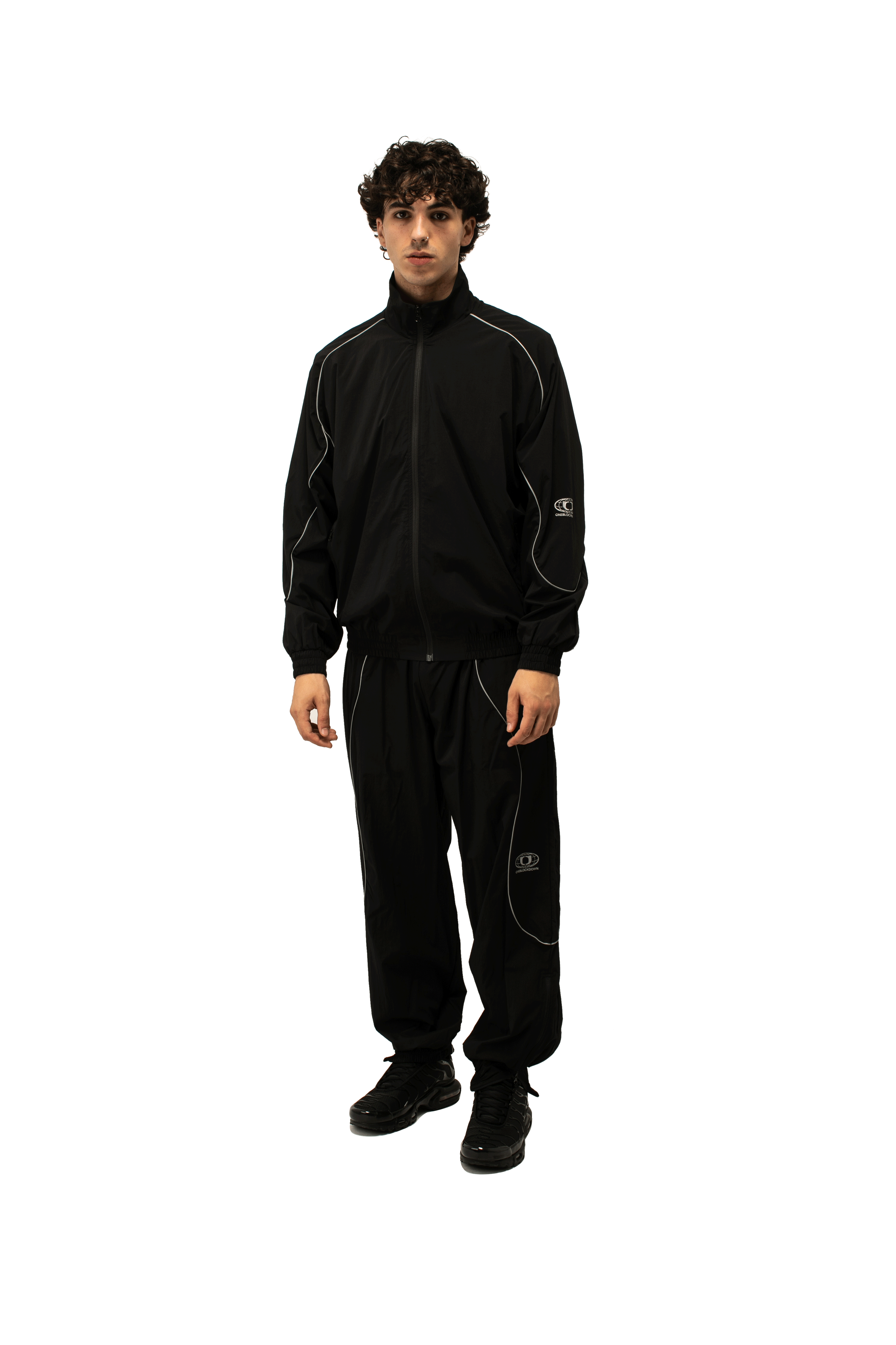 One Block Down Reflective Track Jacket