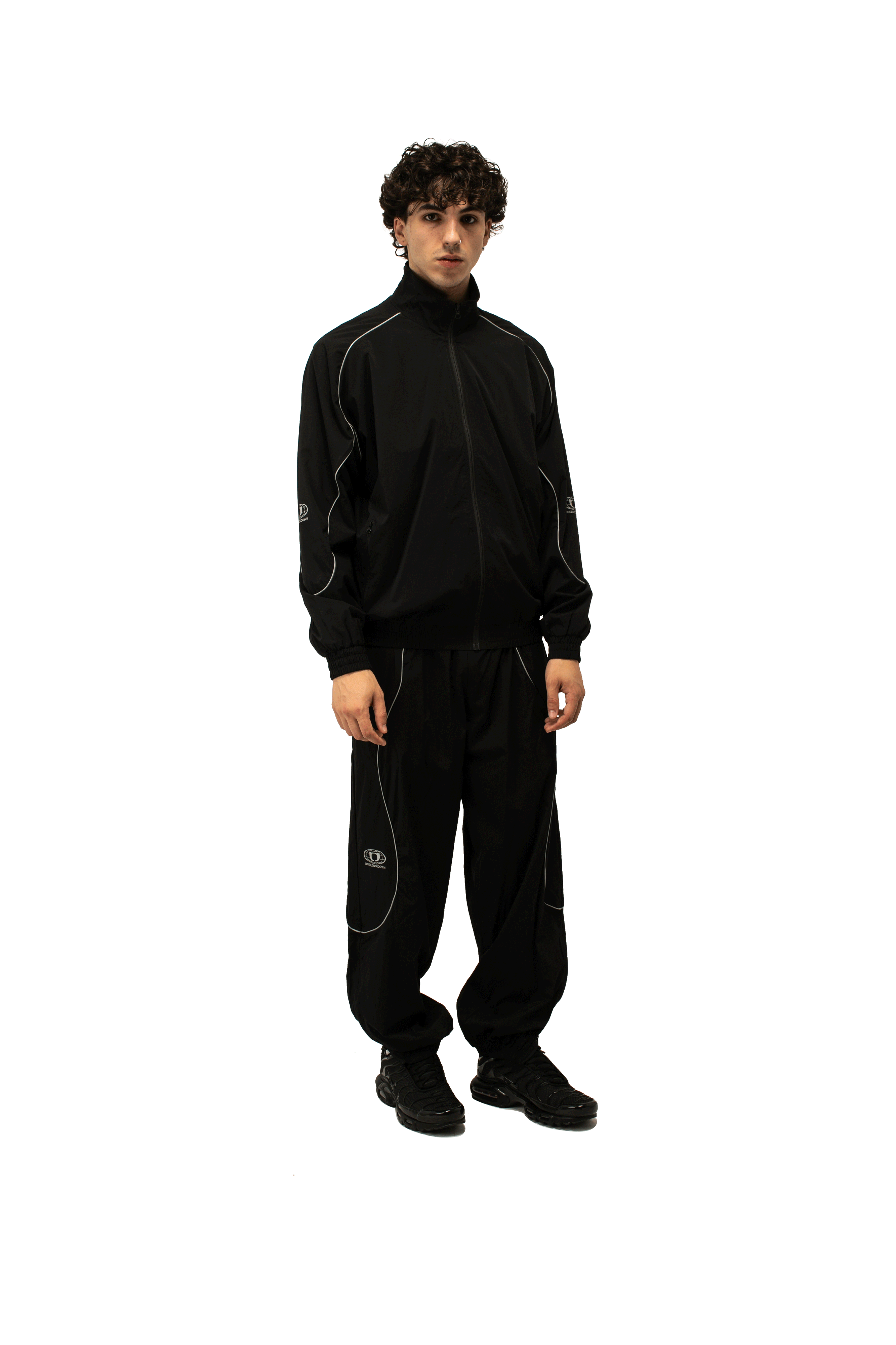 One Block Down Reflective Track Jacket