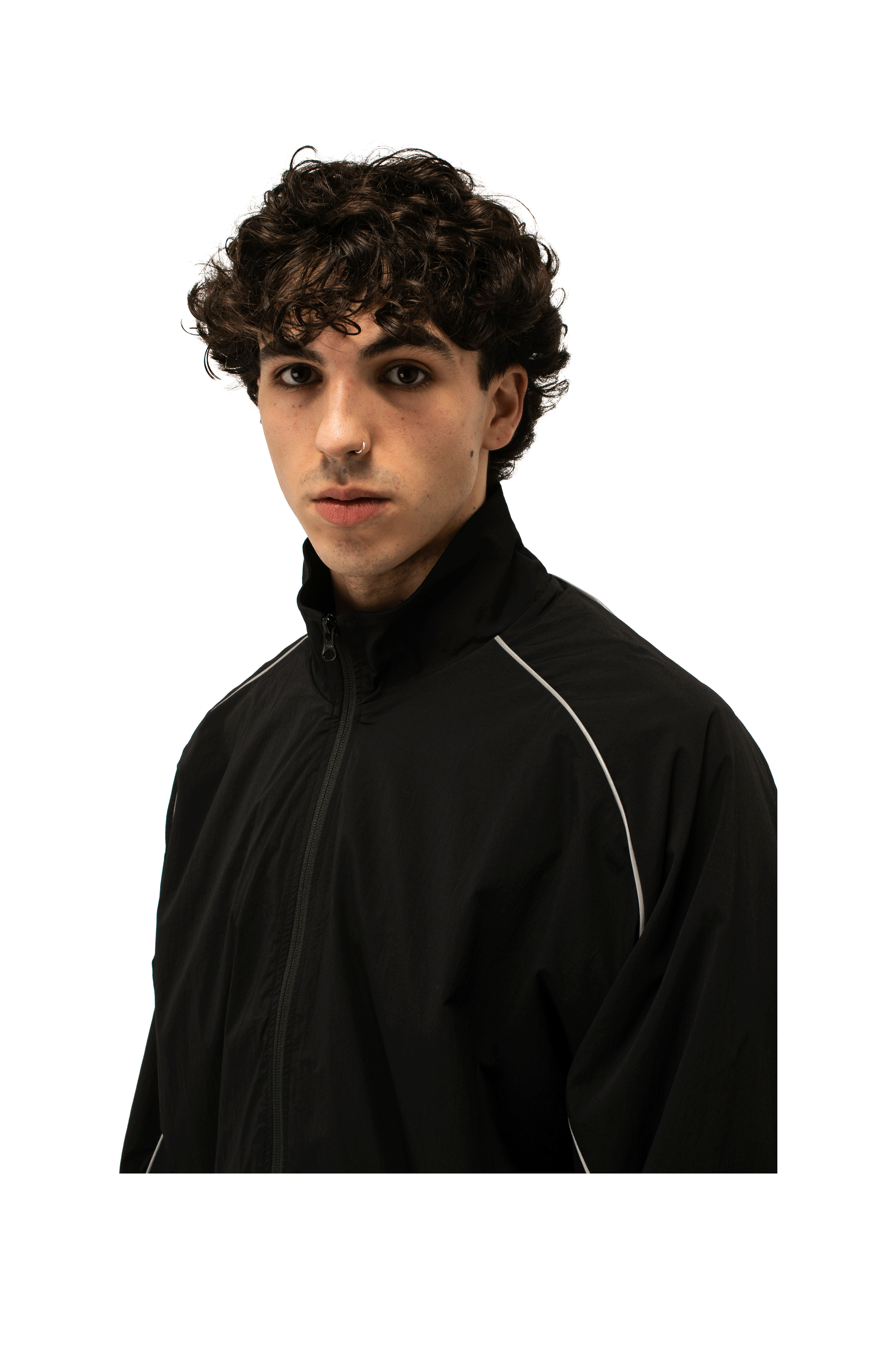 One Block Down Reflective Track Jacket