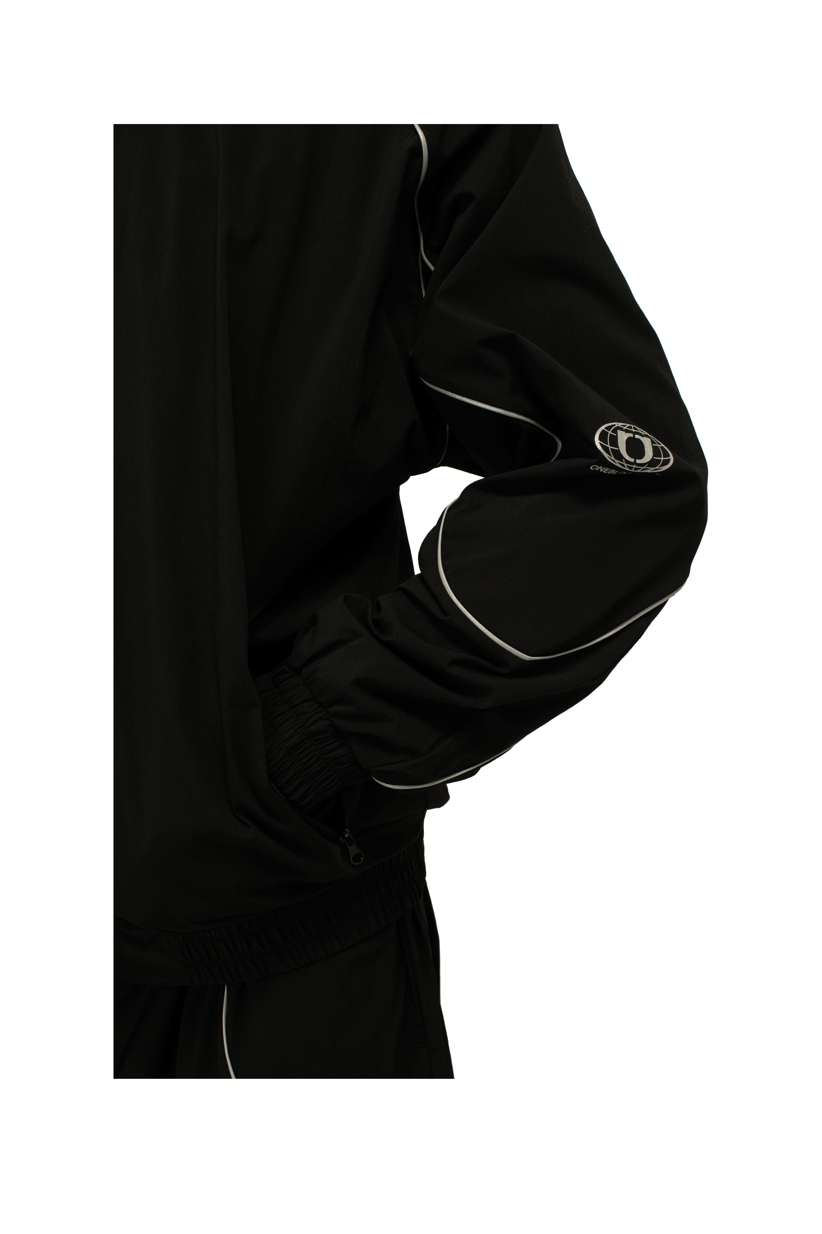 One Block Down Reflective Track Jacket