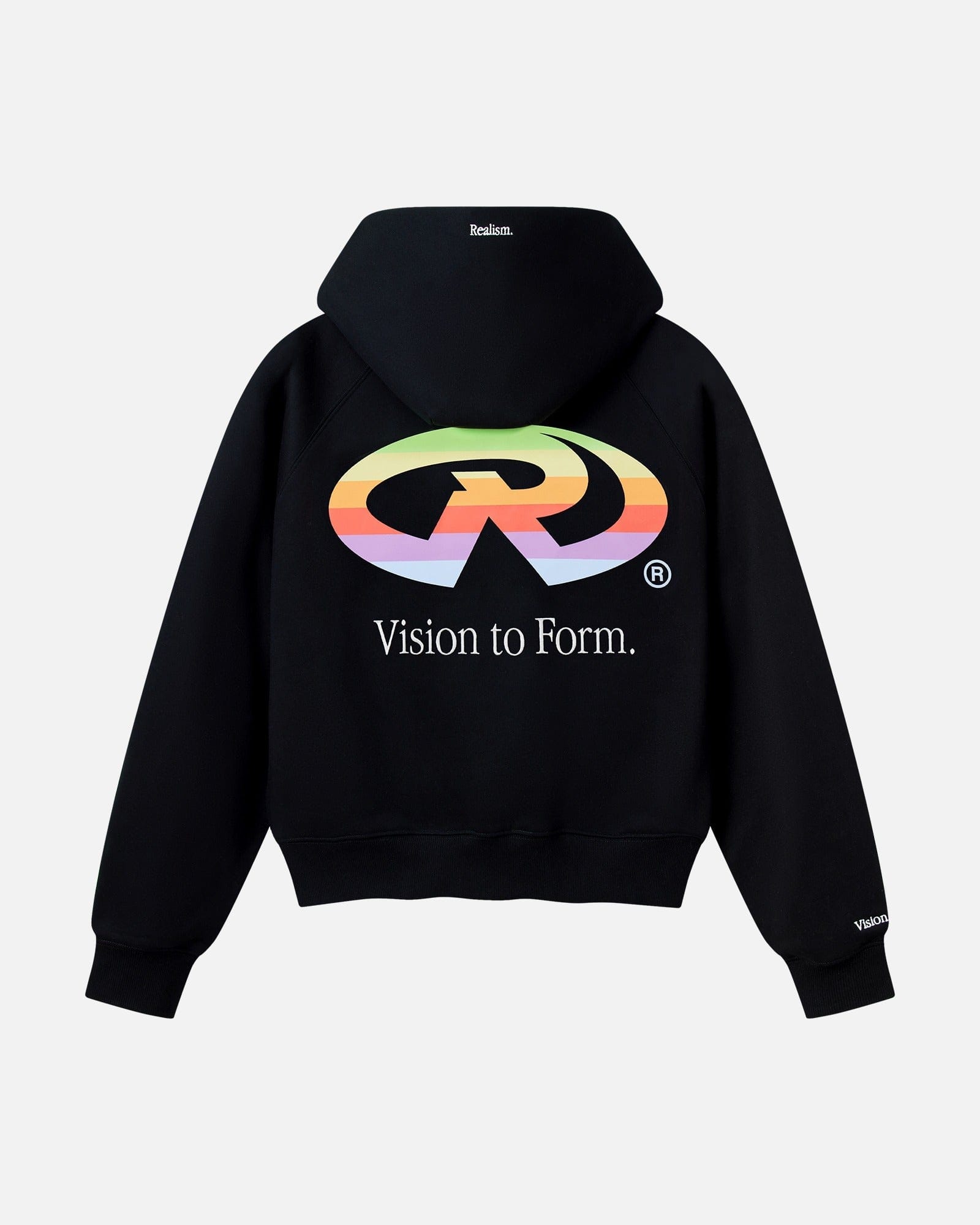 Realism SSS REALISM THINK REAL ZIP HOODIE BLACK