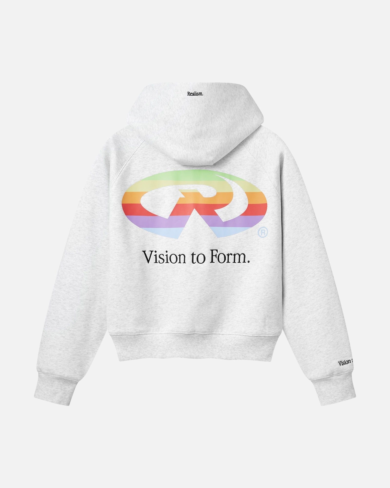 Realism SSS REALISM THINK REAL ZIP HOODIE SNOW MARLE