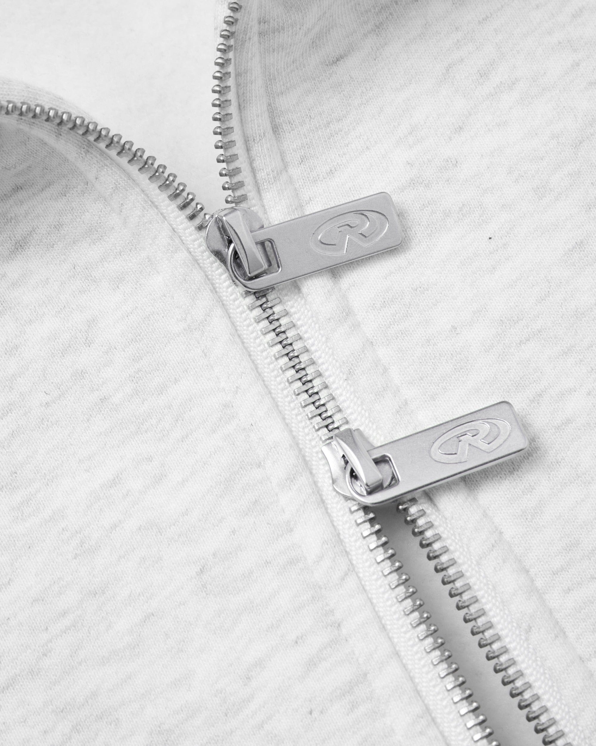 Realism SSS REALISM THINK REAL ZIP HOODIE SNOW MARLE