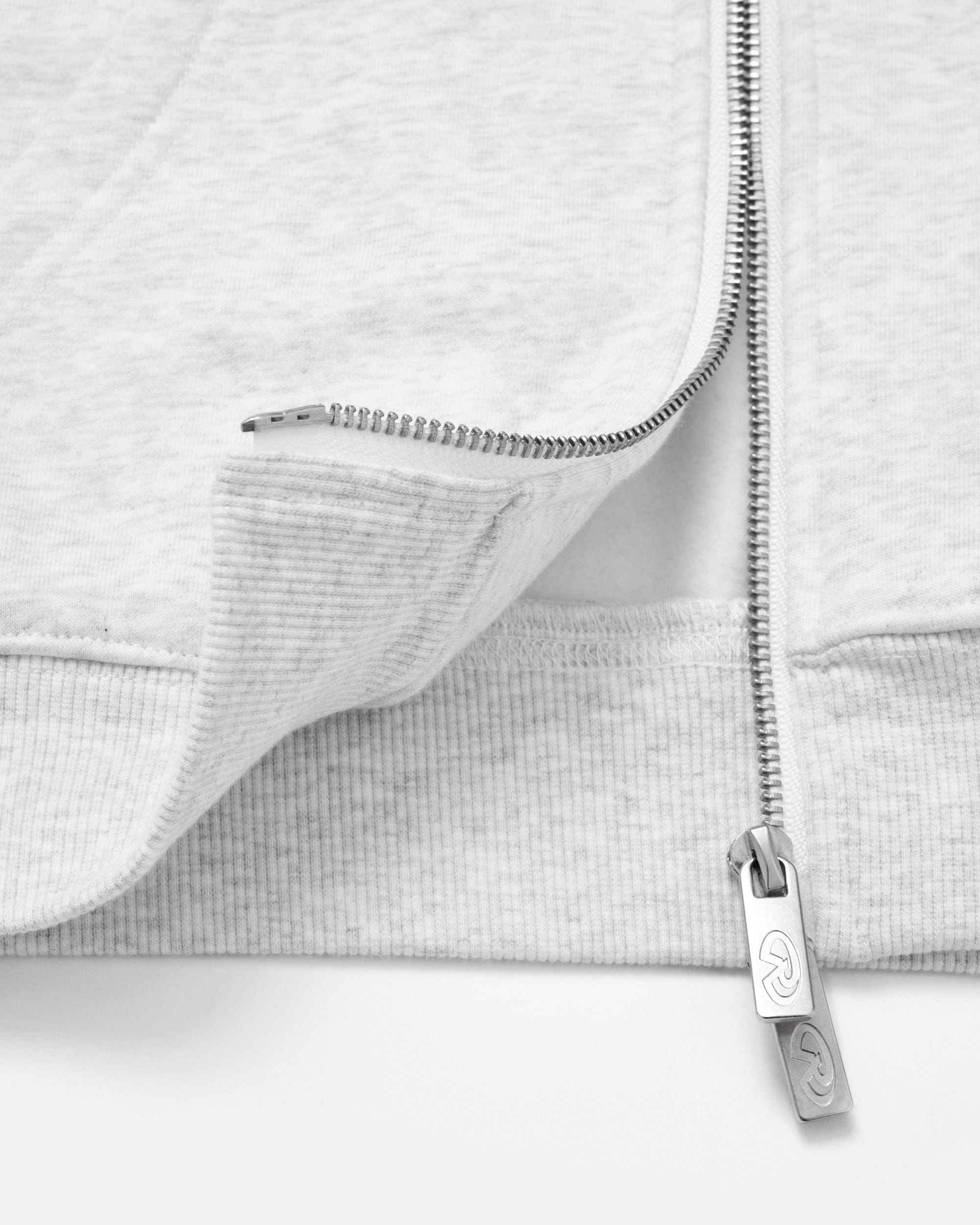 Realism SSS REALISM THINK REAL ZIP HOODIE SNOW MARLE