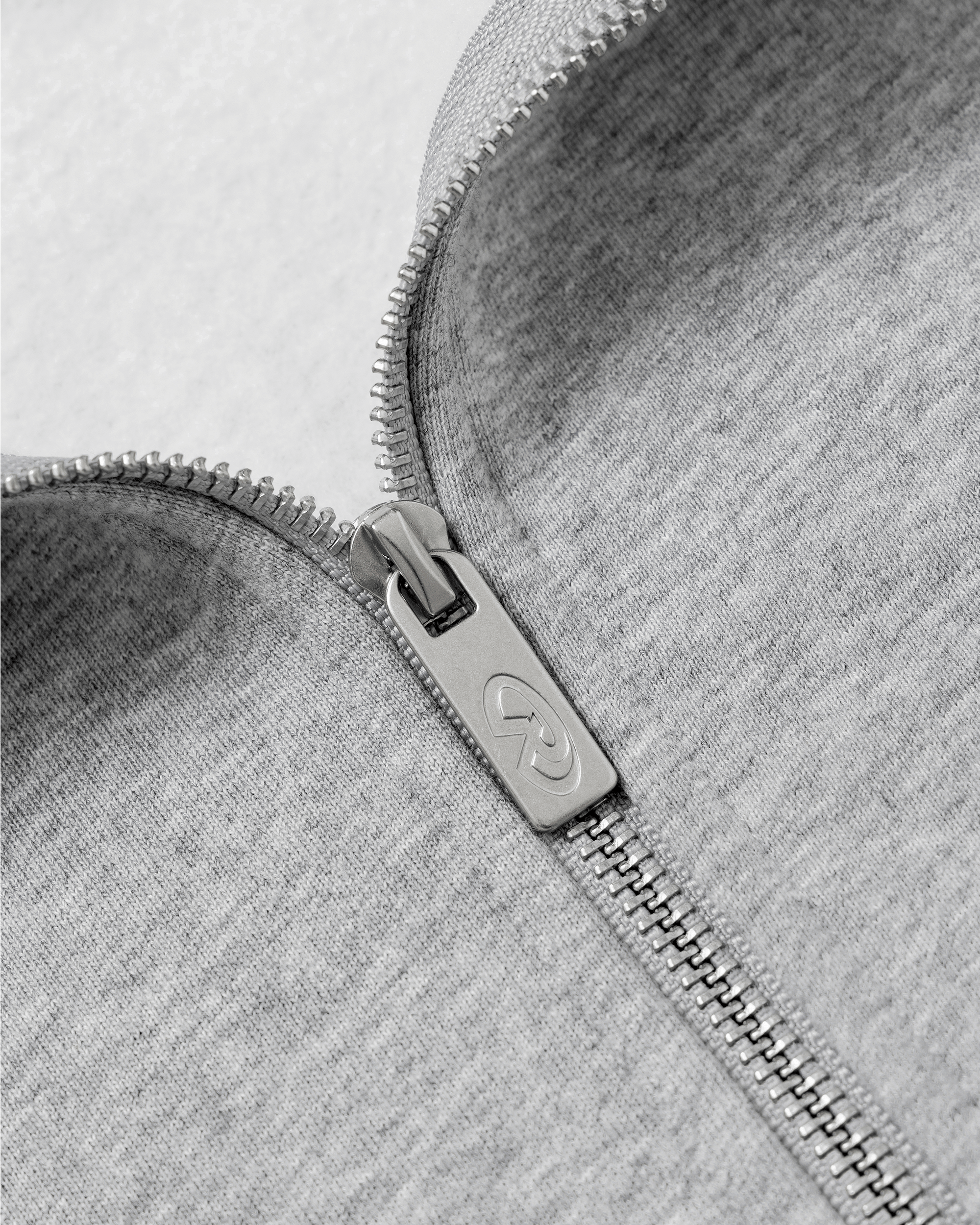 Realism SSS REALISM RADIANT ZIP HOODIE V2 GREY MARLE