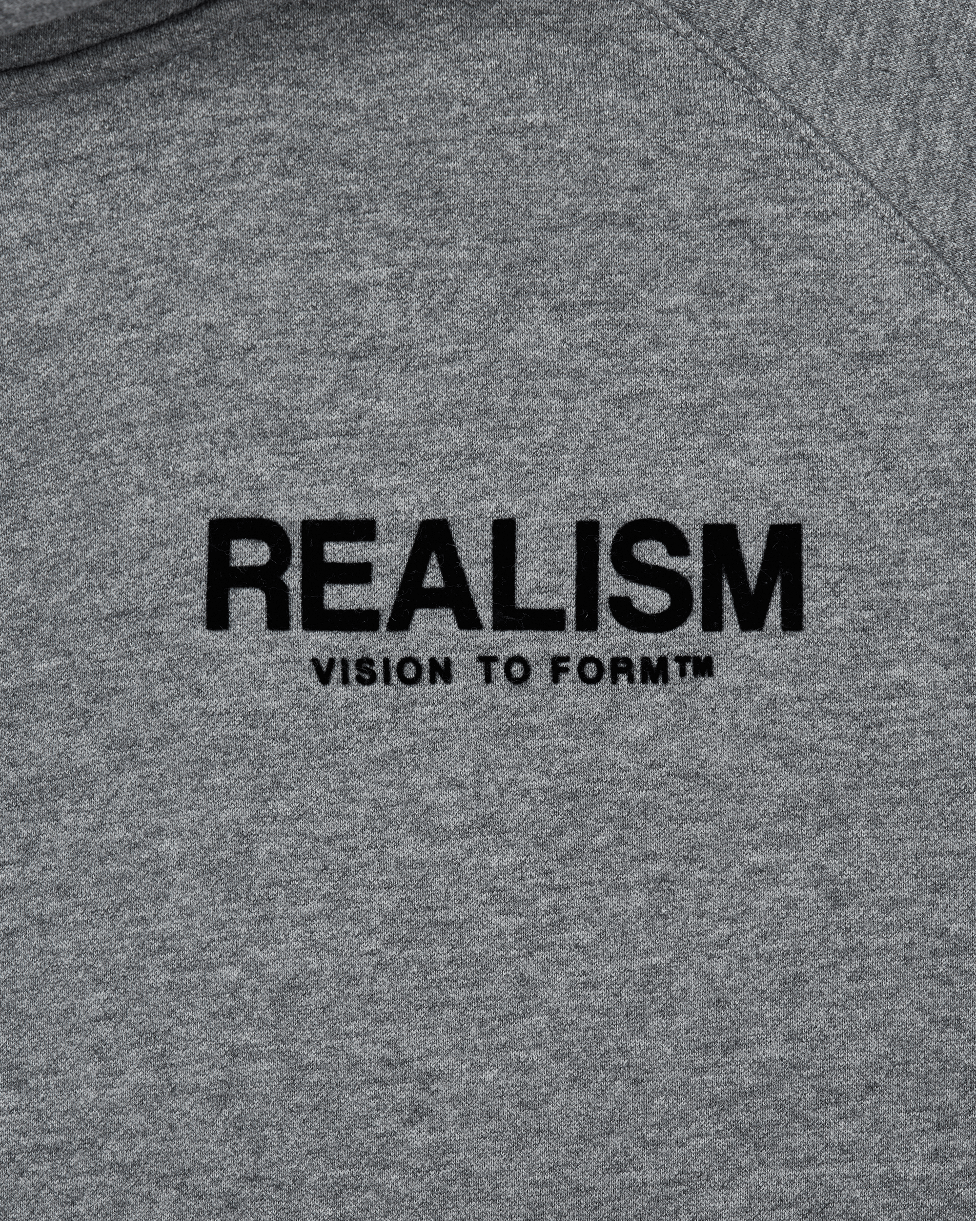 Realism SSS REALISM VISION LOGO HOODIE DARK HEATHER