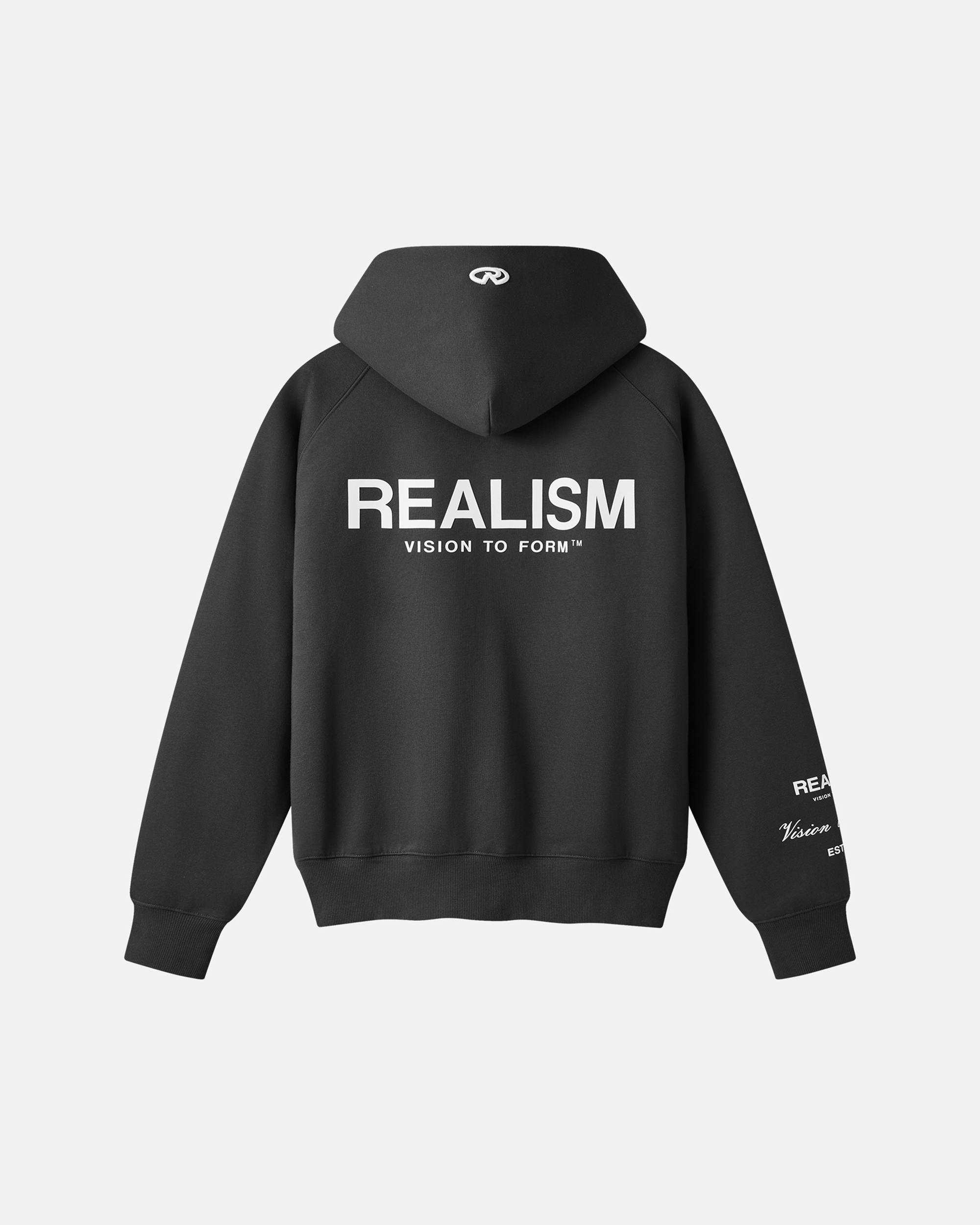 Realism SSS REALISM RADIANT ZIP HOODIE V2 ASPHALT