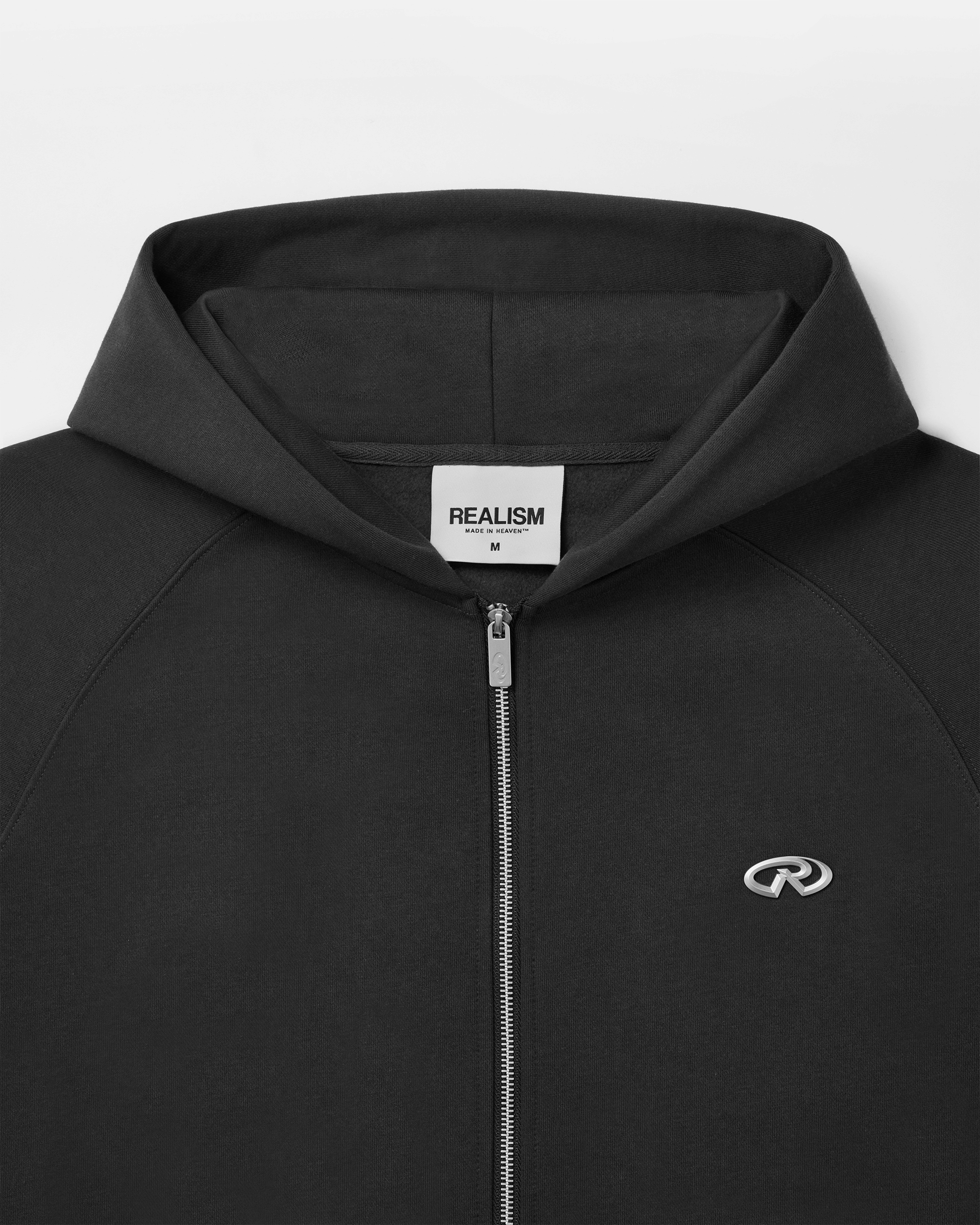 Realism SSS REALISM RADIANT ZIP HOODIE V2 ASPHALT