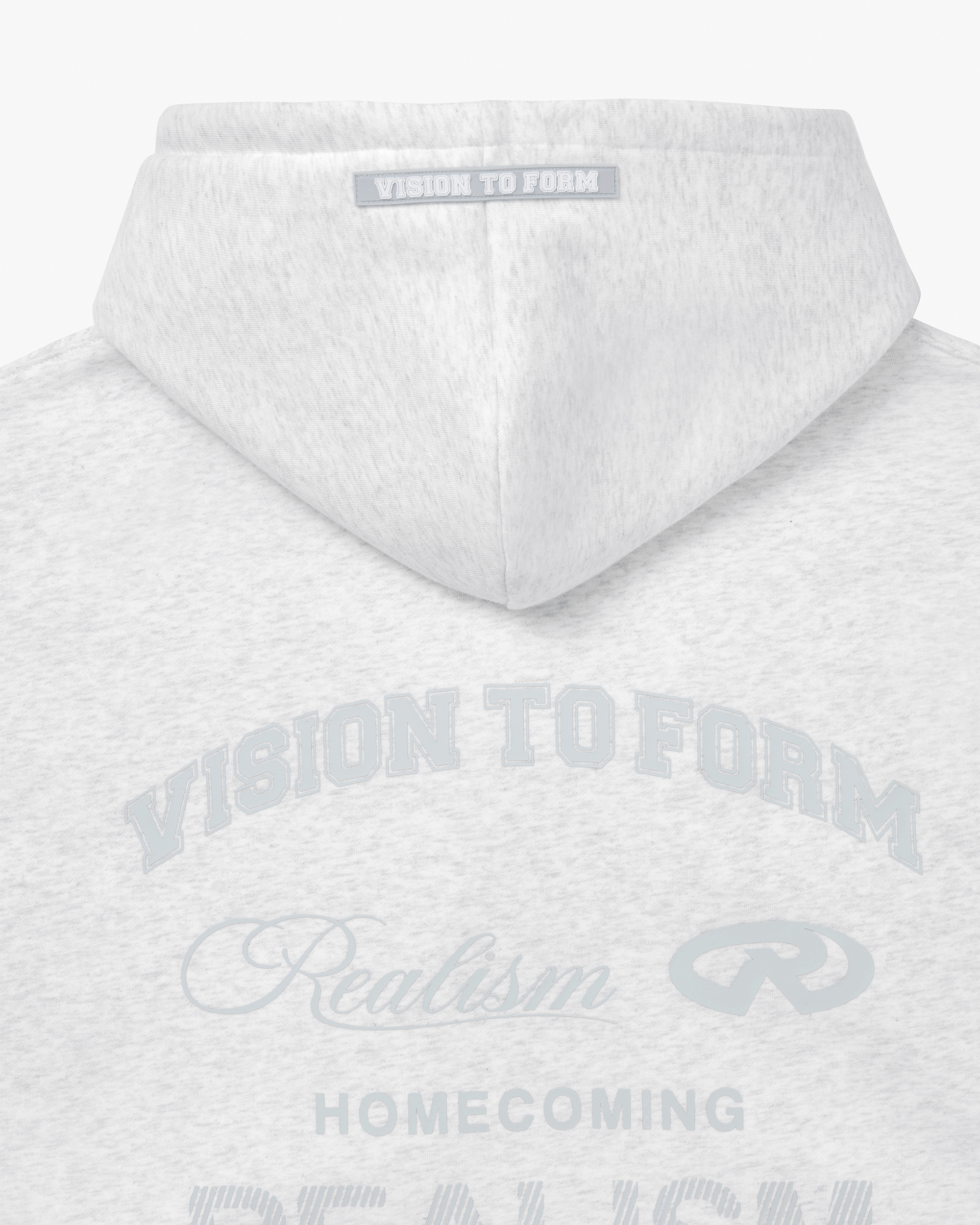 Realism SSS REALISM HOMECOMING ZIP HOODIE V2 SNOW MARLE