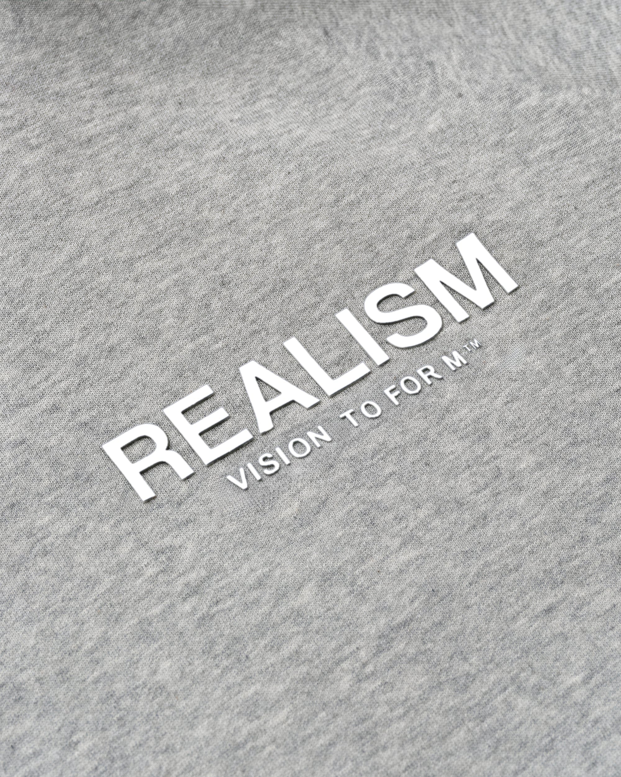 Realism SSS REALISM VISION LOGO HOODIE GREY MARLE