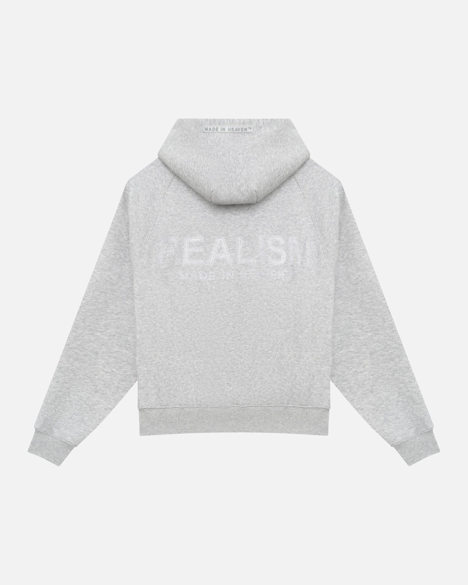Realism SSS REALISM GLIMMER LOGO HOODIE GREY MARLE